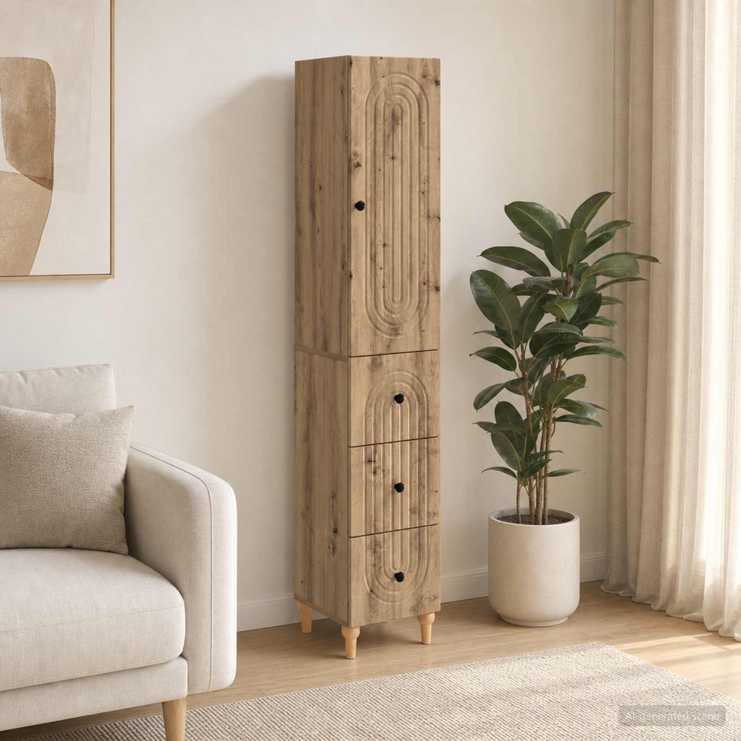 Schrankset 2 Stk. Holzwerkstoff