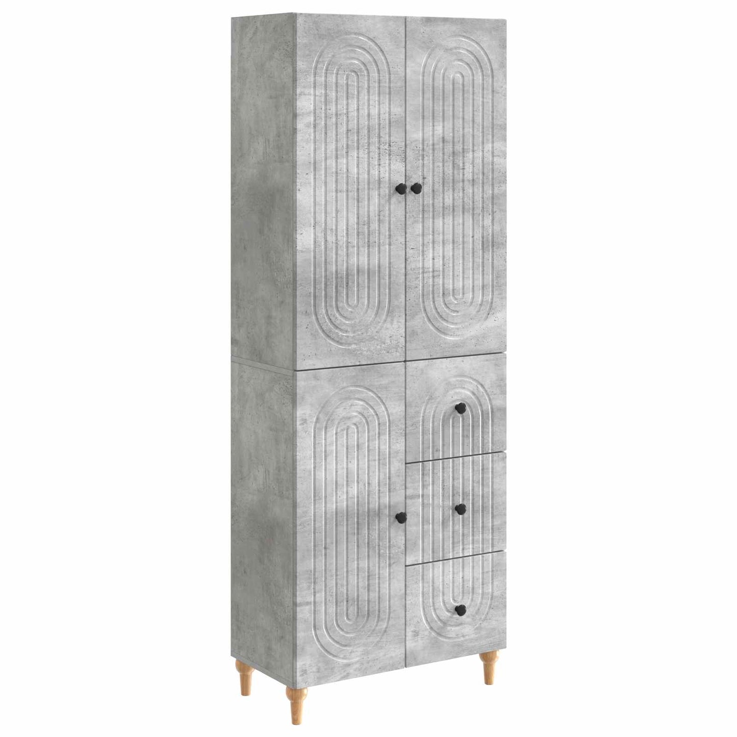Schrankset 2 pcs 66 x 34,5 x 90 cm Holzwerkstoff
