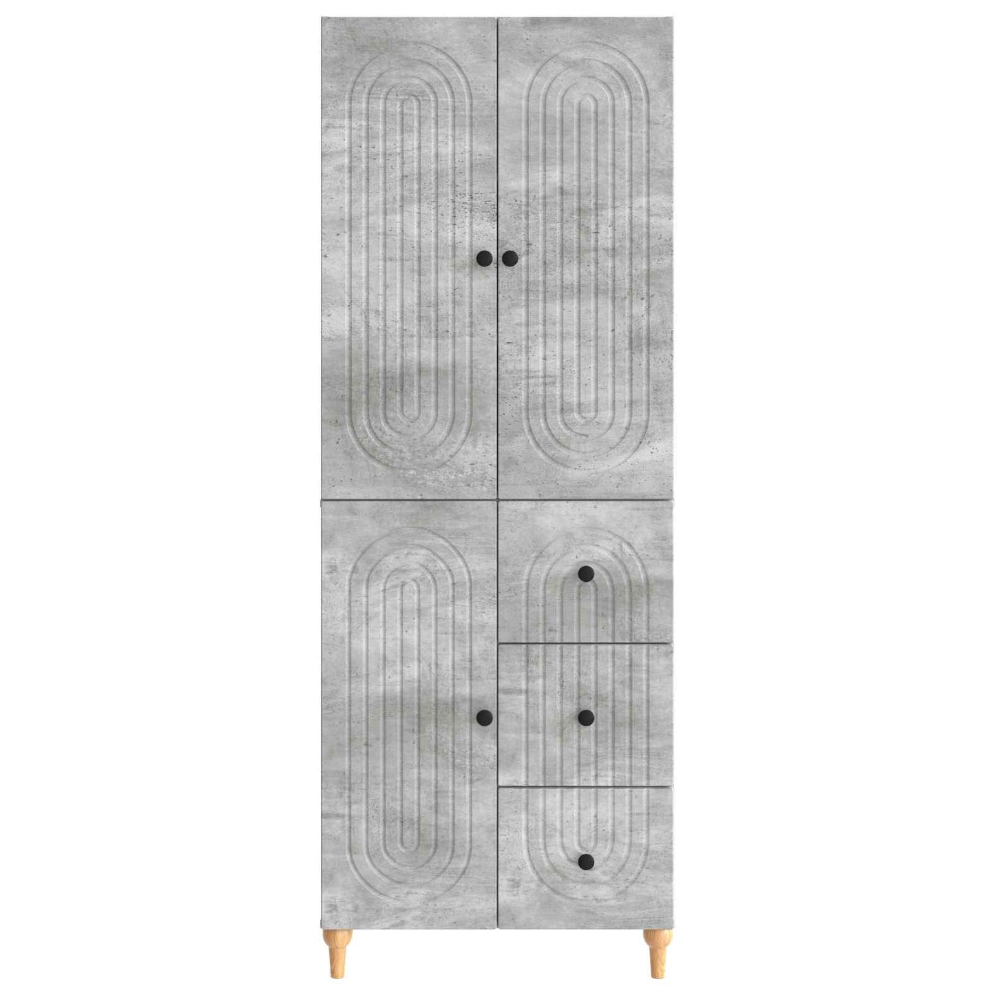 Schrankset 2 pcs 66 x 34,5 x 90 cm Holzwerkstoff