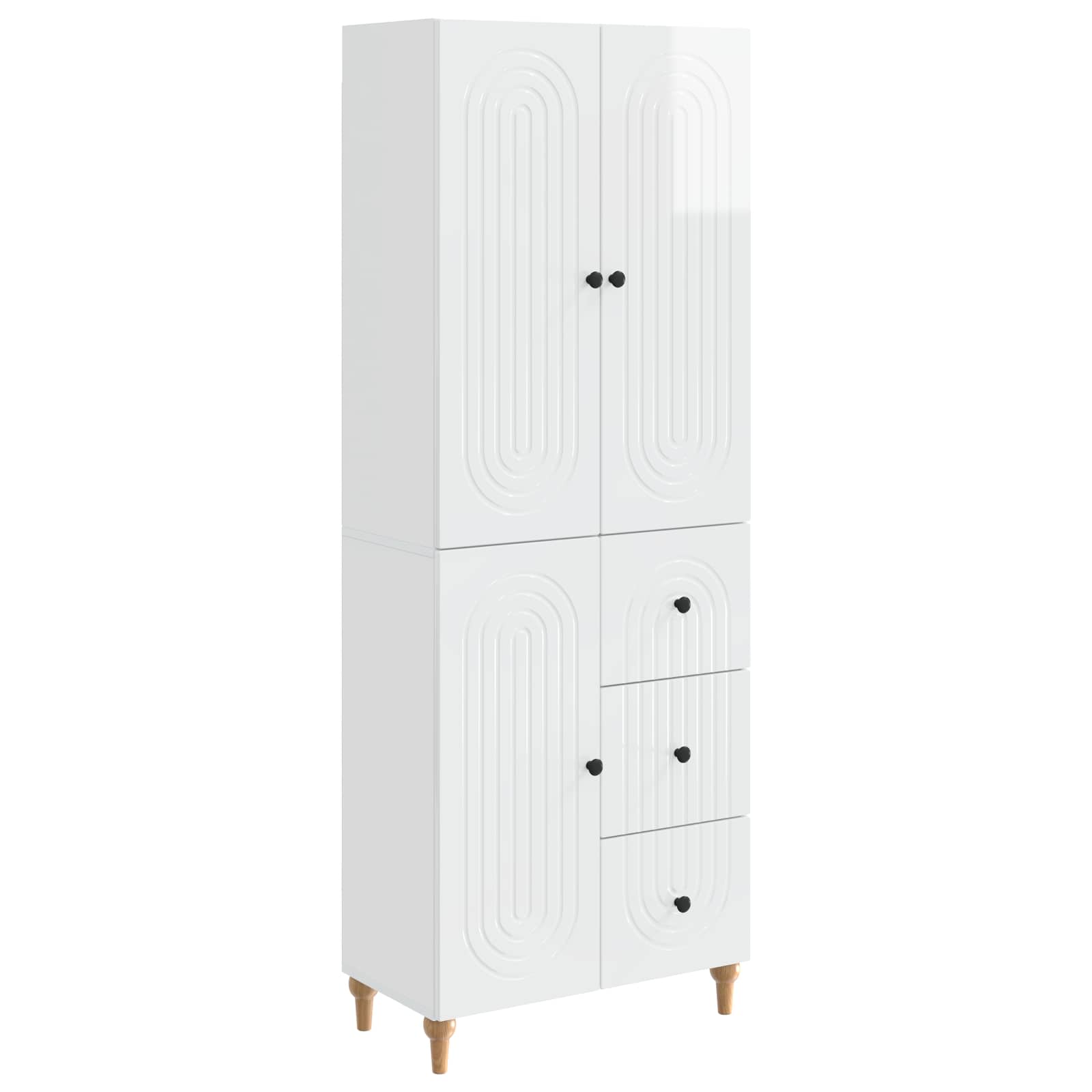 Schrankset 2 stk. Holzwerkstoff