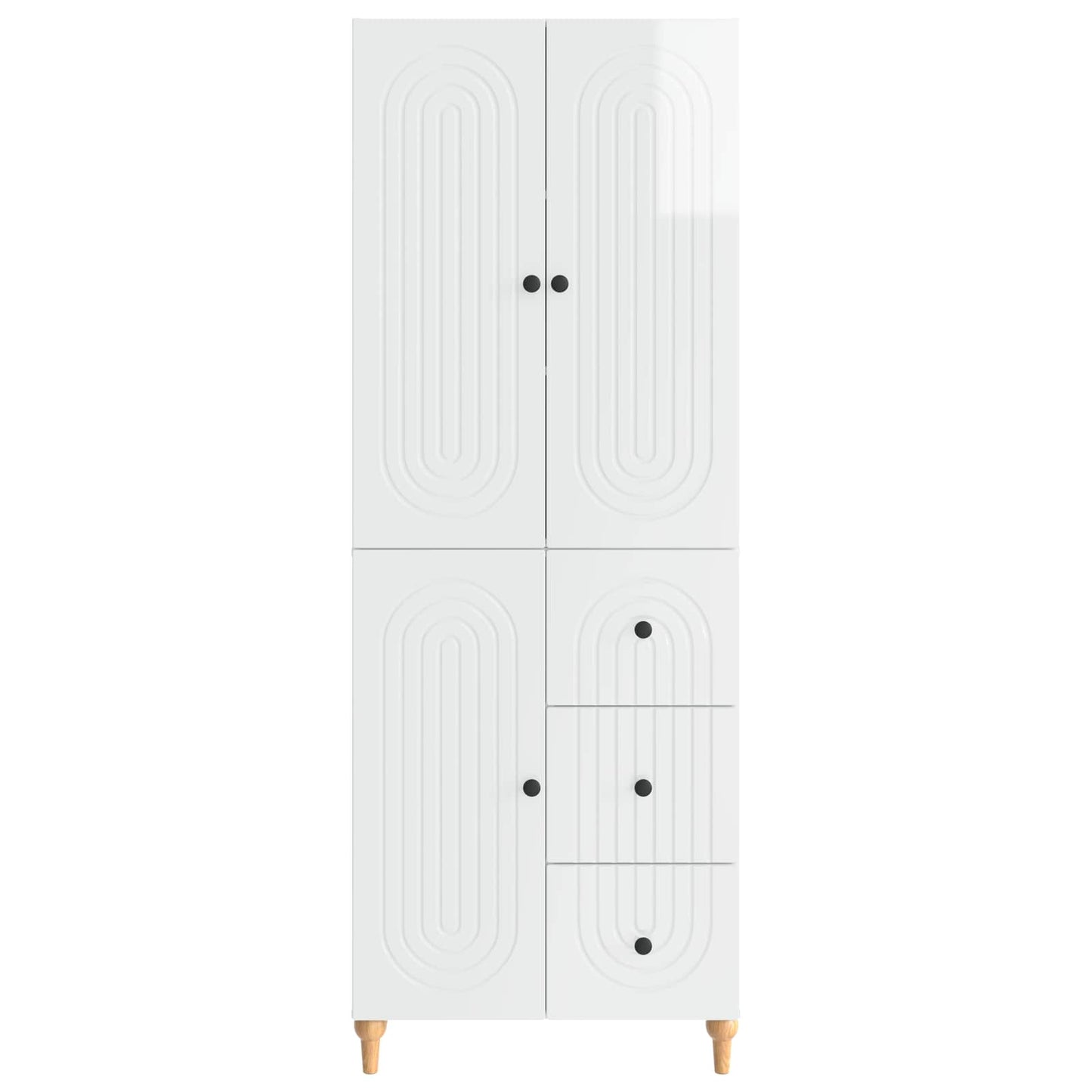 Schrankset 2 stk. Holzwerkstoff