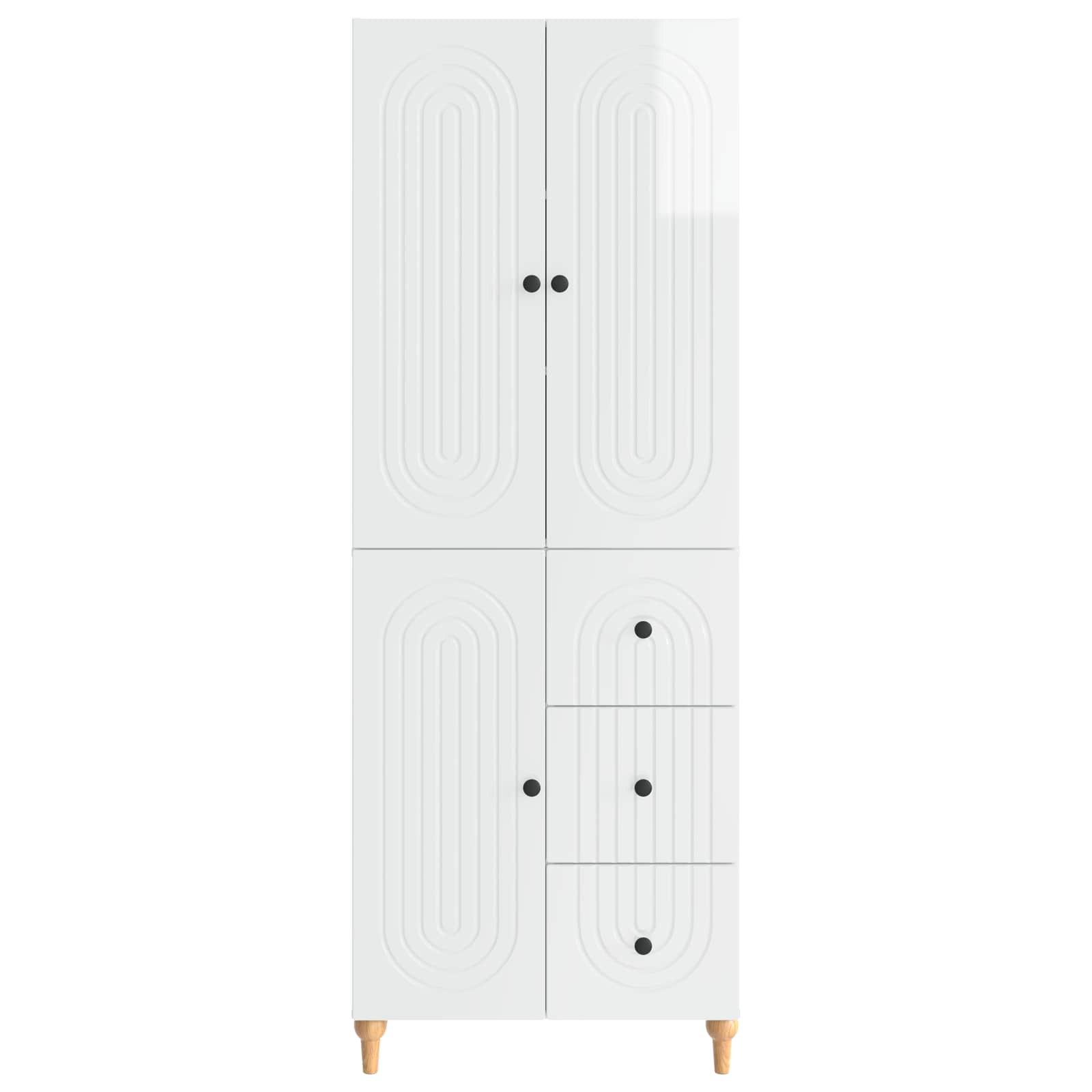 Schrankset 2 stk. Holzwerkstoff