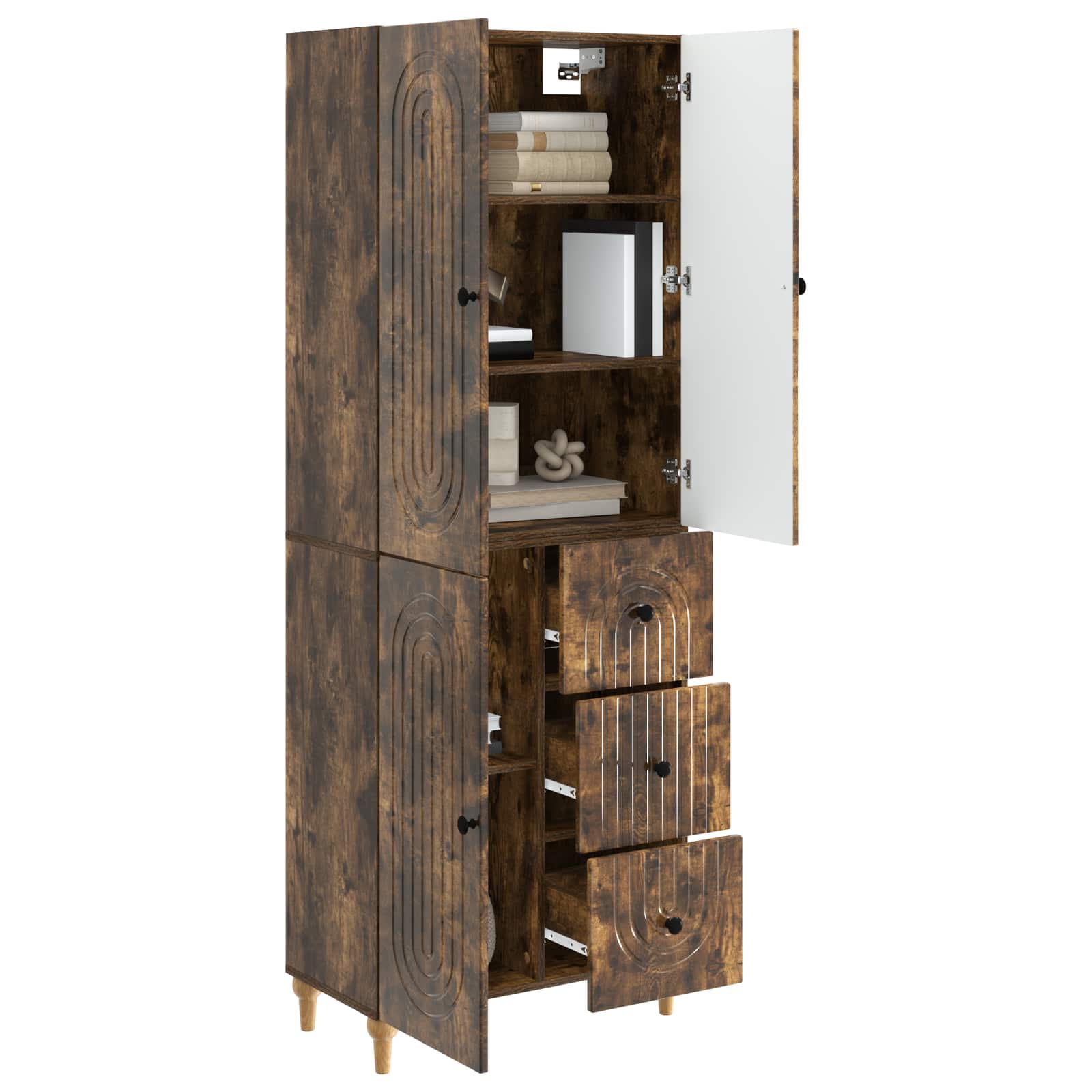 Schrankset 2 stk. Holzwerkstoff