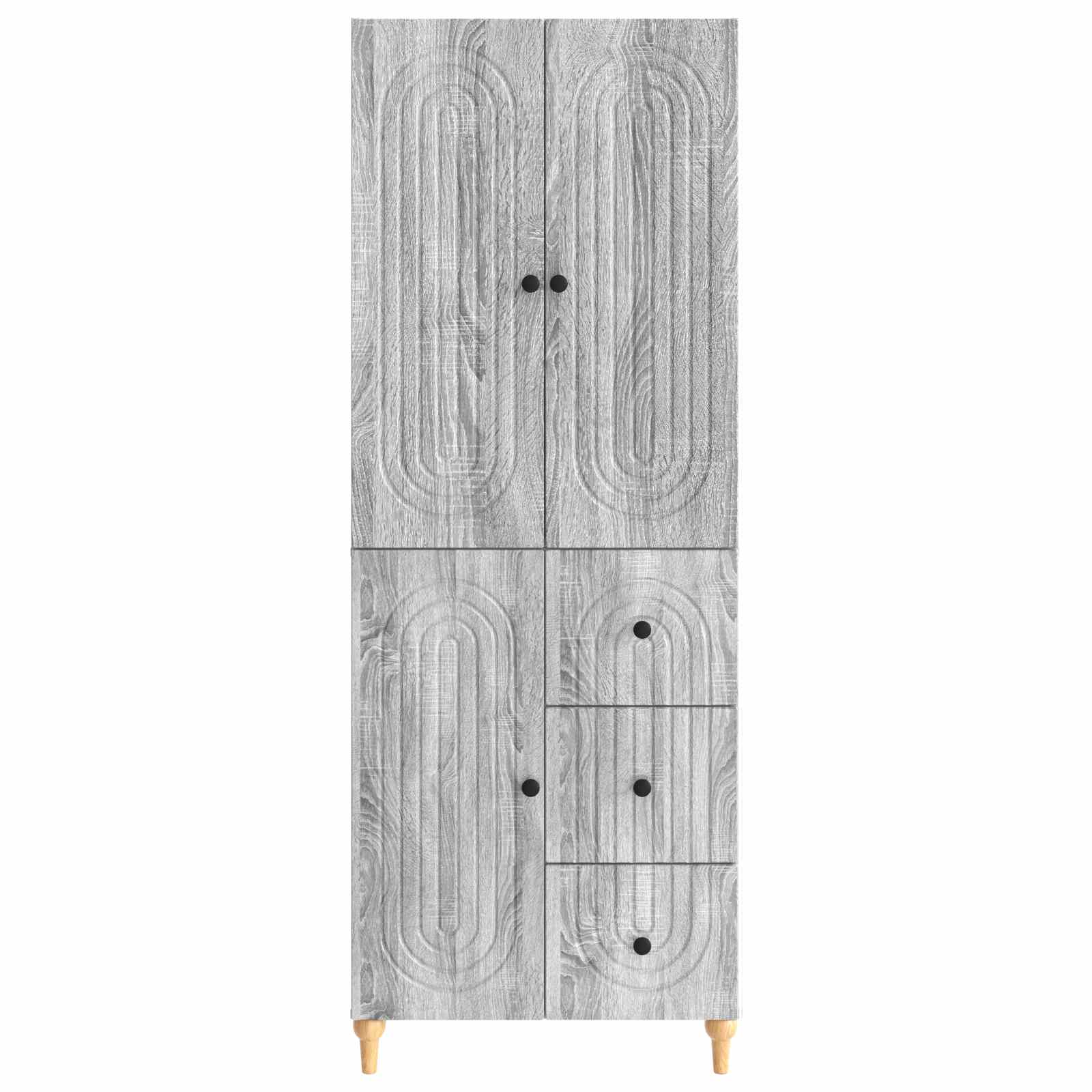 Schrankset 2 stk. Holzwerkstoff