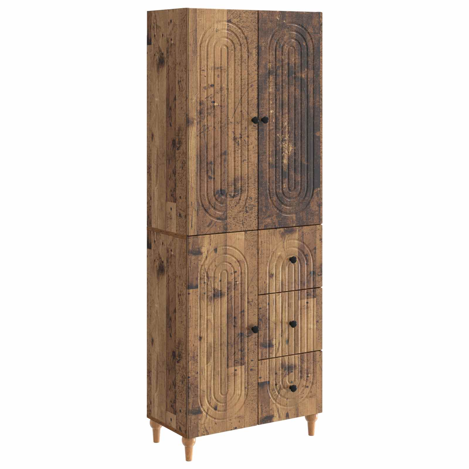 Schrankset 2 stk. Holzwerkstoff