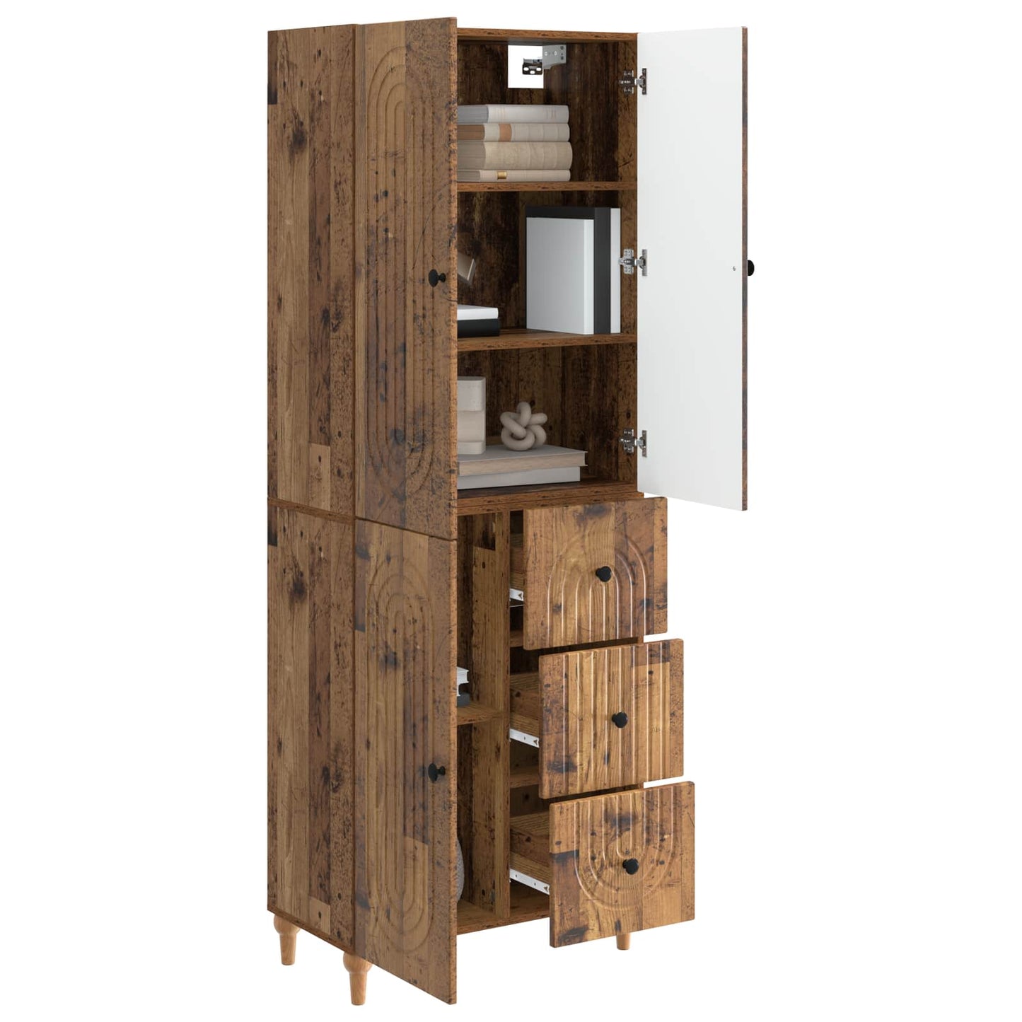 Schrankset 2 stk. Holzwerkstoff