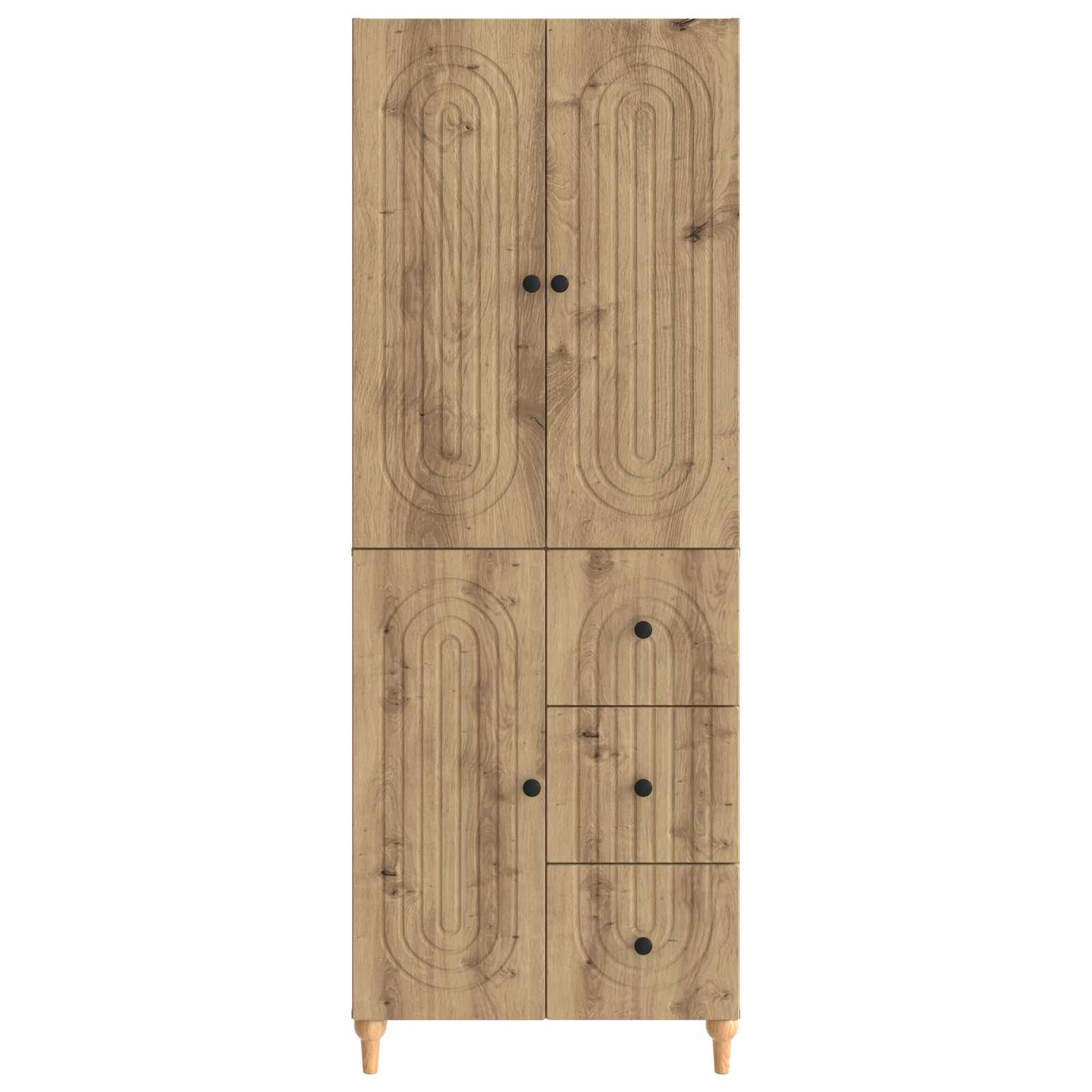 Schrankset 2 Stk. Holzwerkstoff