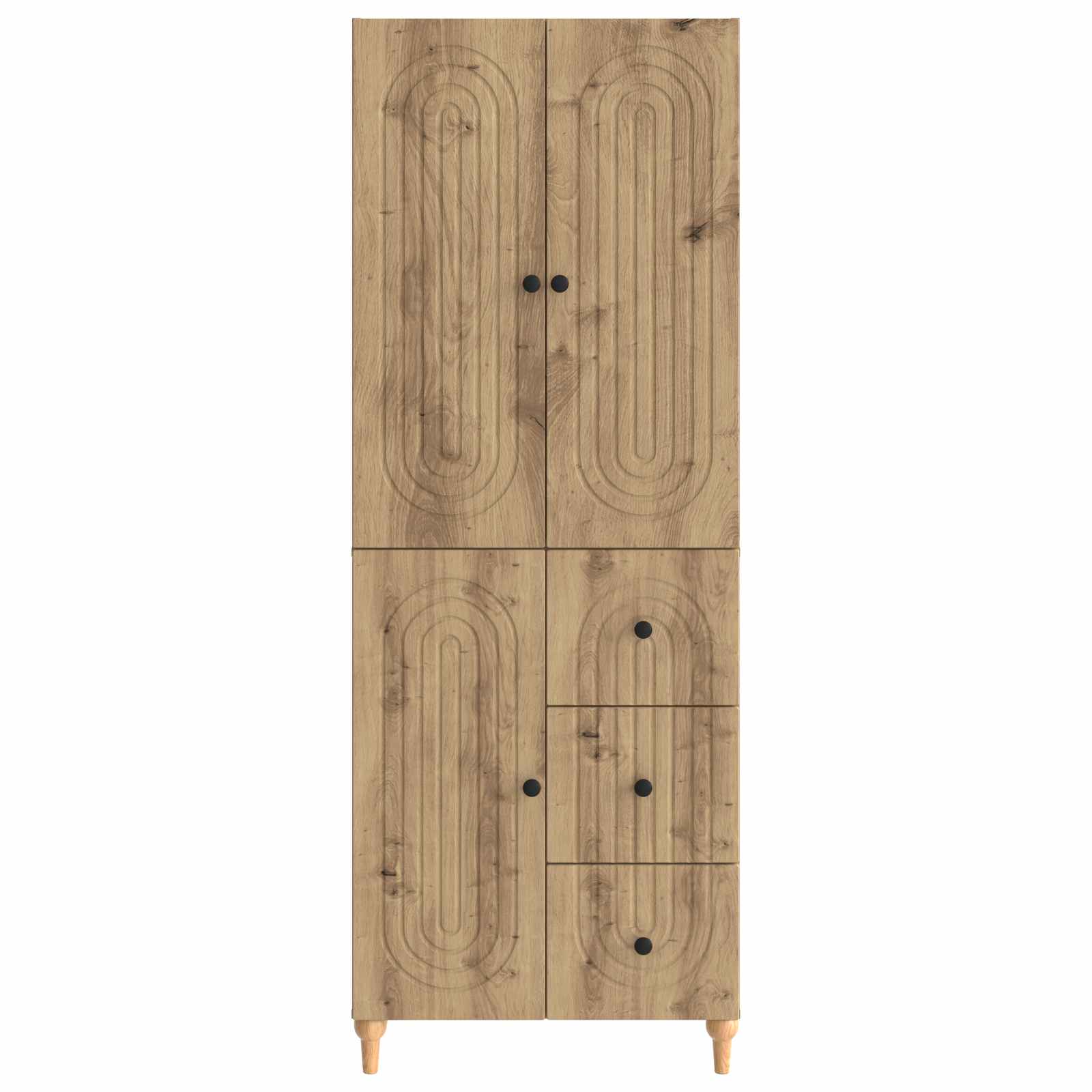 Schrankset 2 Stk. Holzwerkstoff