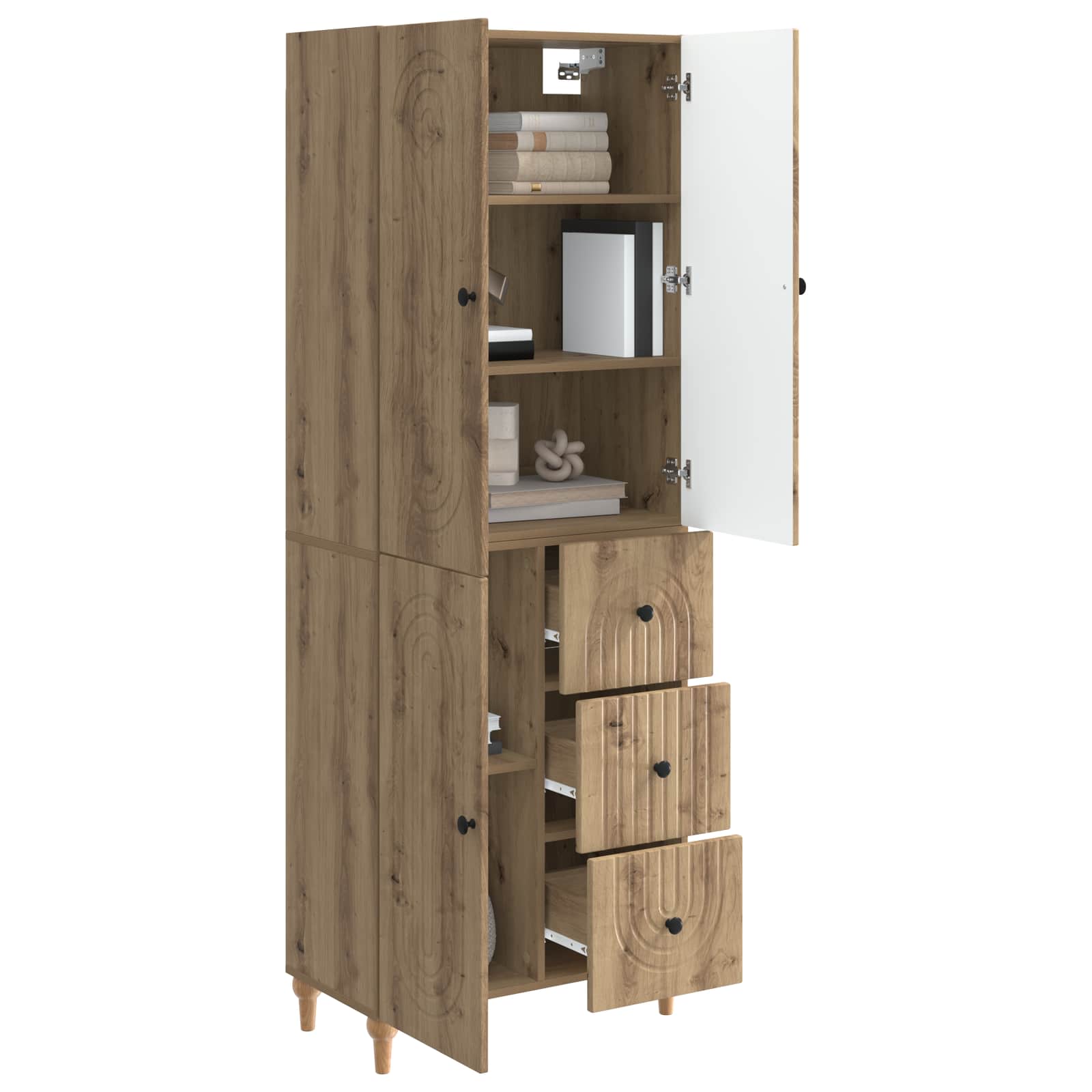 Schrankset 2 Stk. Holzwerkstoff