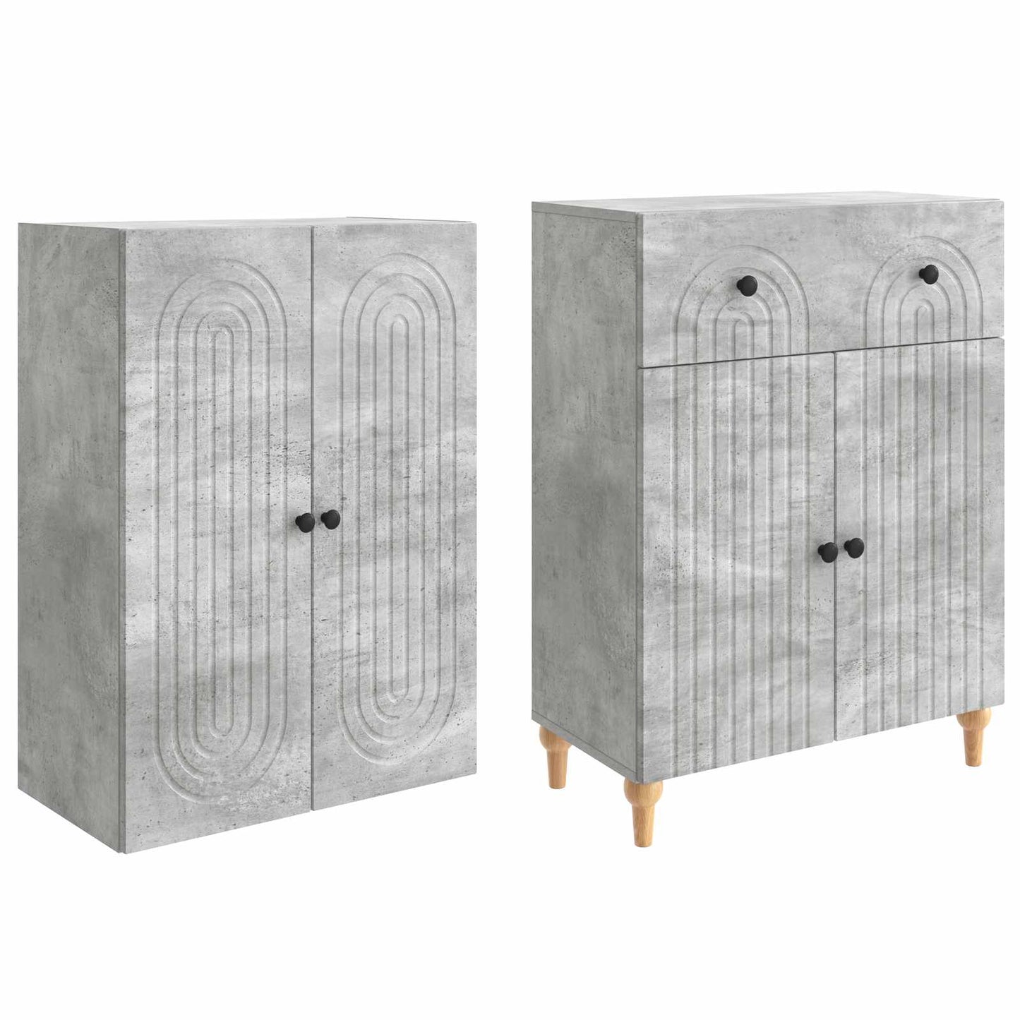 Schrankset 2 stk. Holzwerkstoff