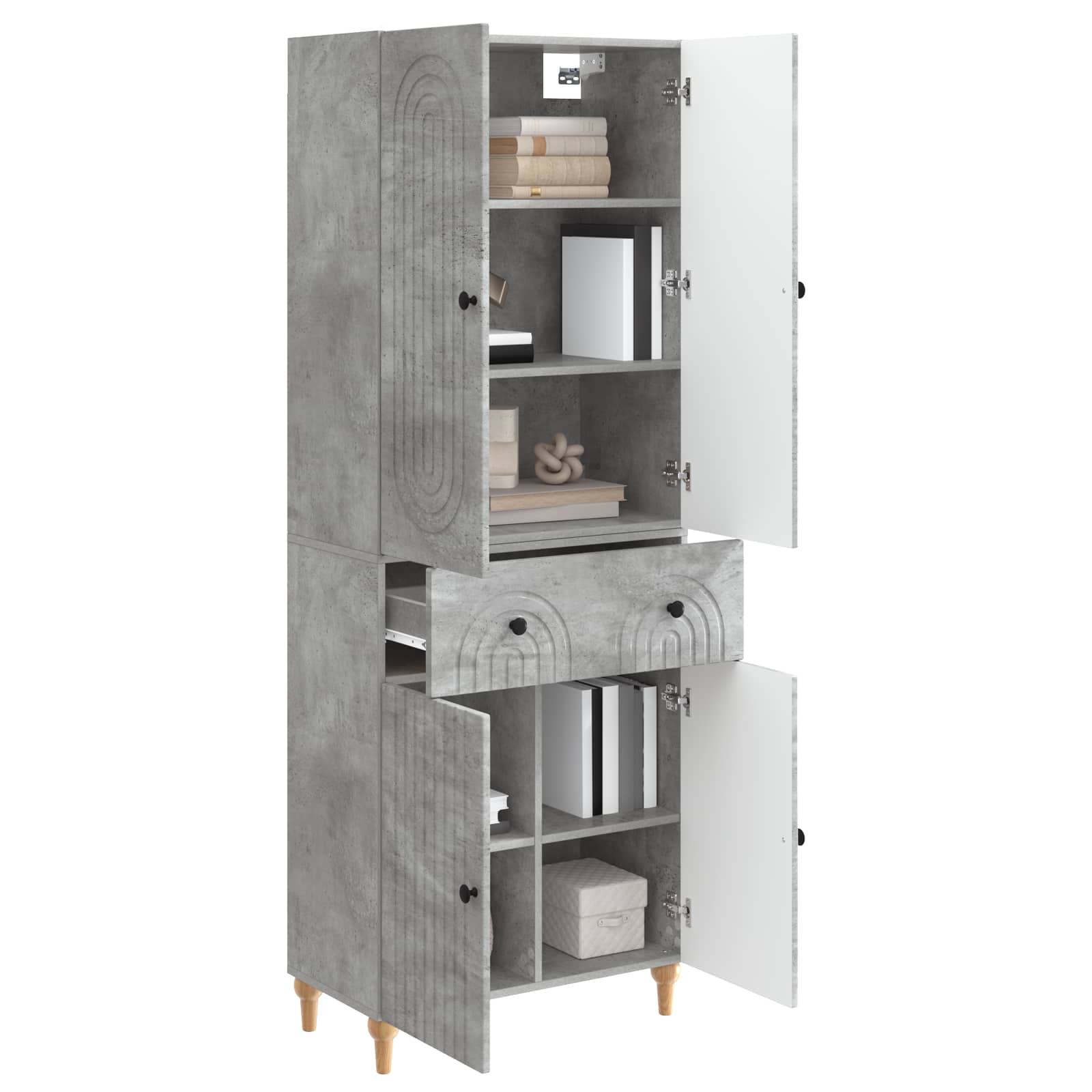 Schrankset 2 stk. Holzwerkstoff