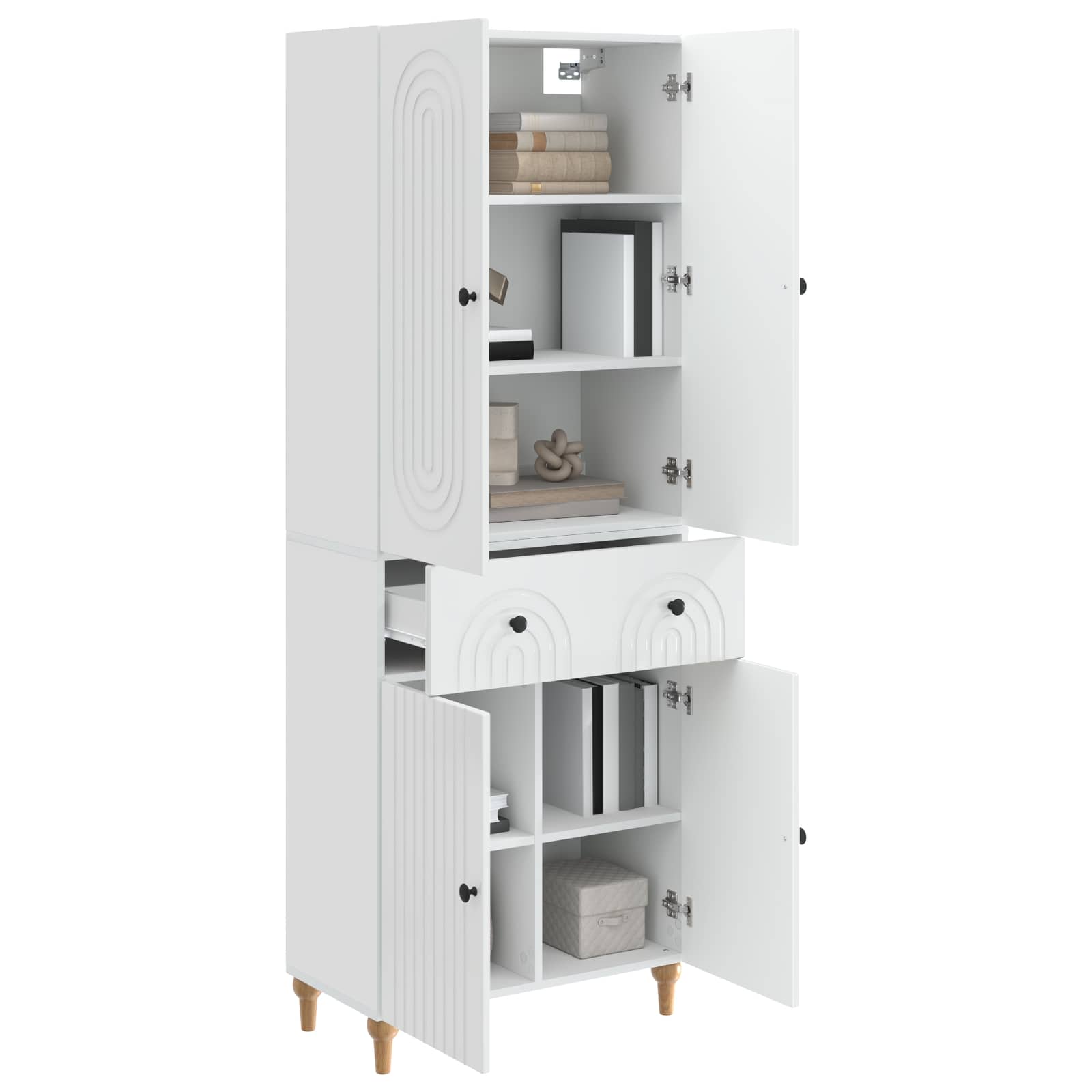 Schrankset 2 stk. Holzwerkstoff