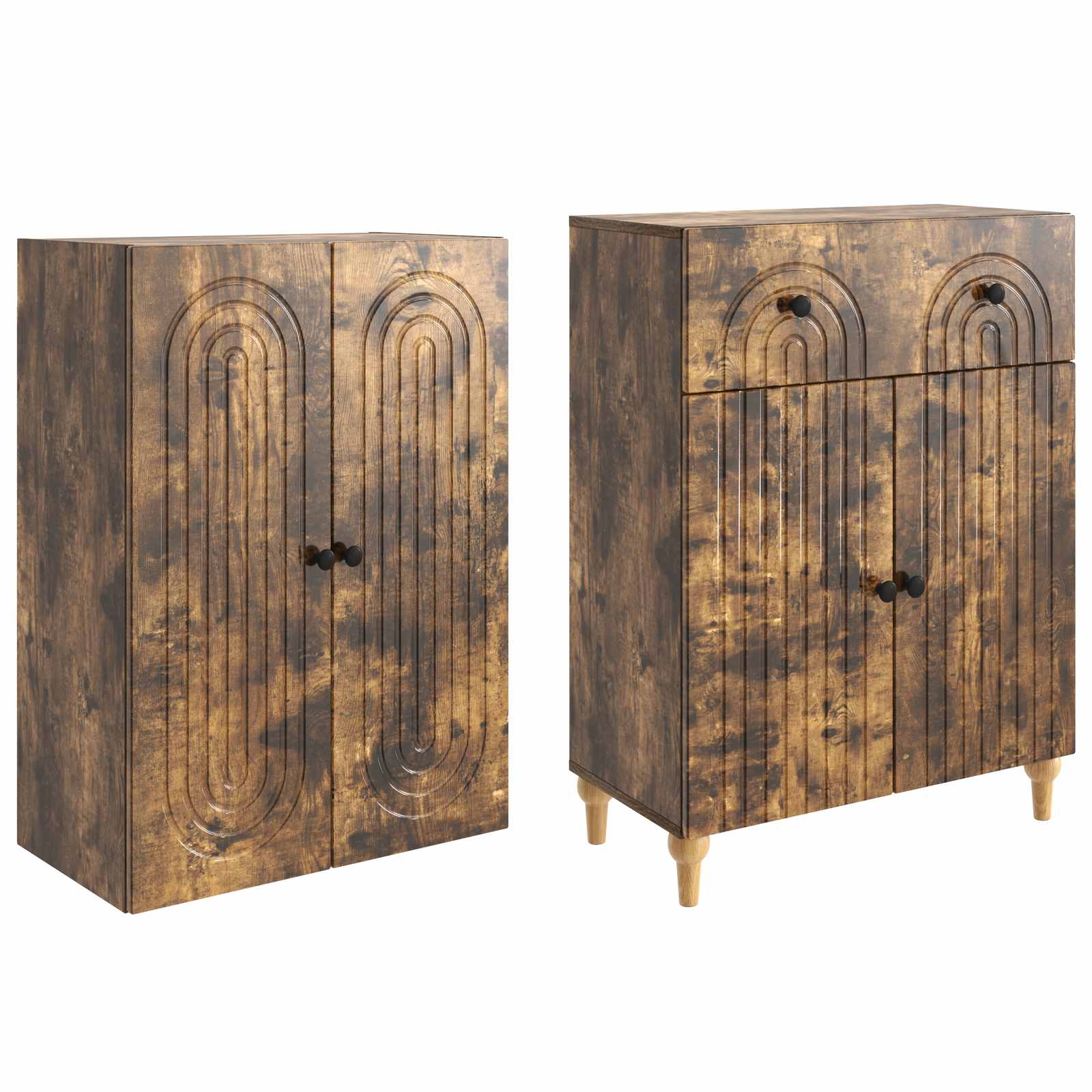 Schrankset 2 stk. Holzwerkstoff