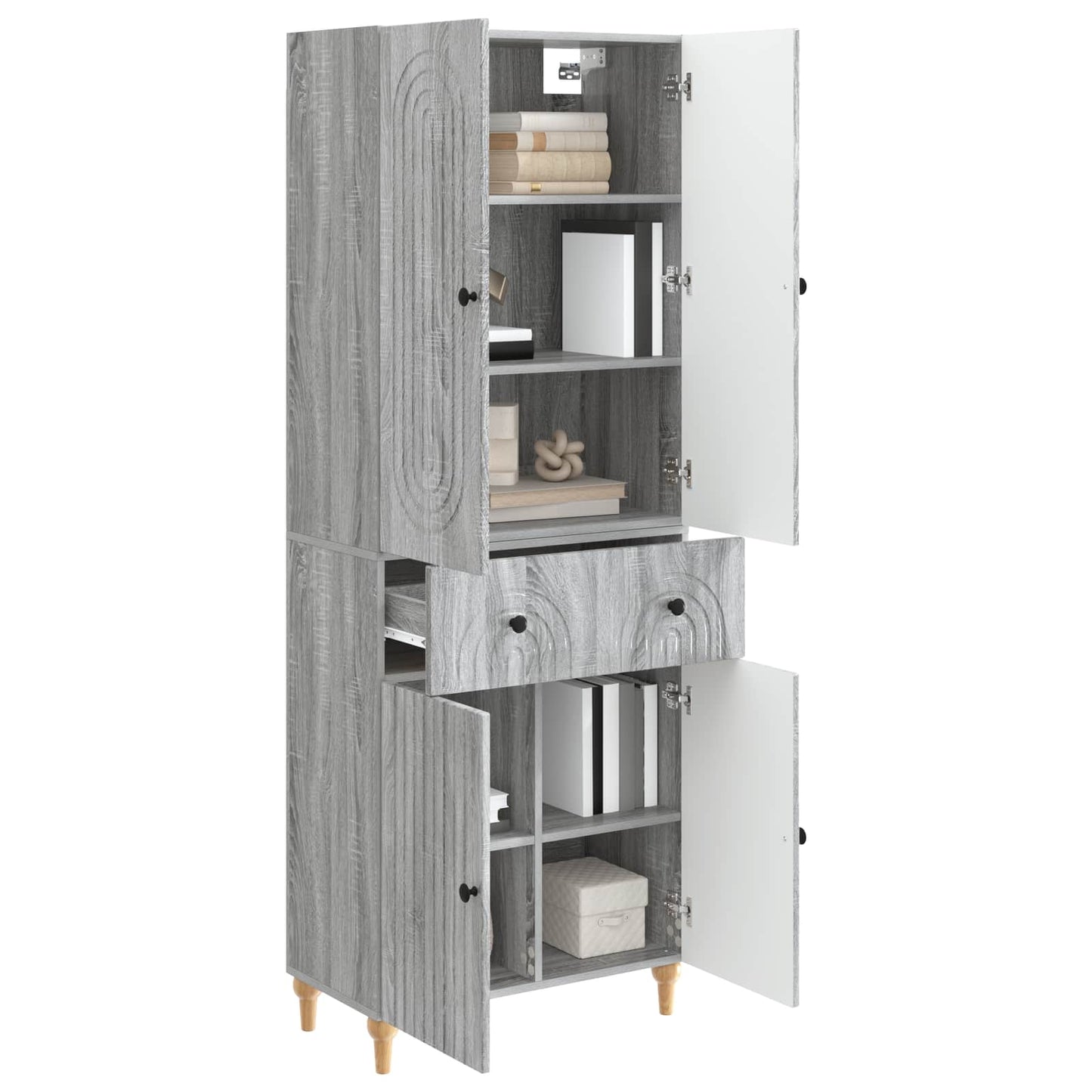 Schrankset 2 stk. Holzwerkstoff