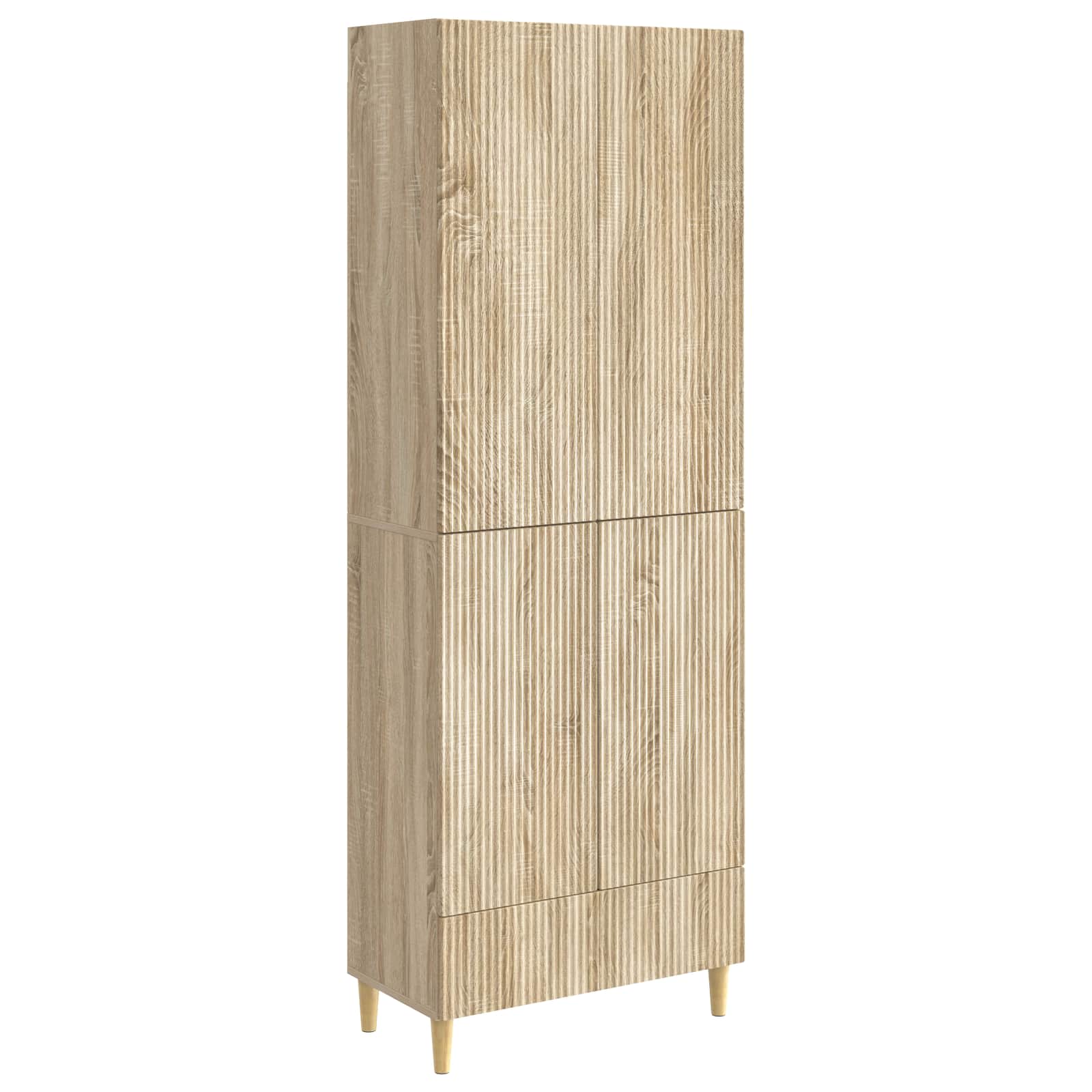 Schrankset 2 pcs 66 x 34,5 x 95 cm Holzwerkstoff