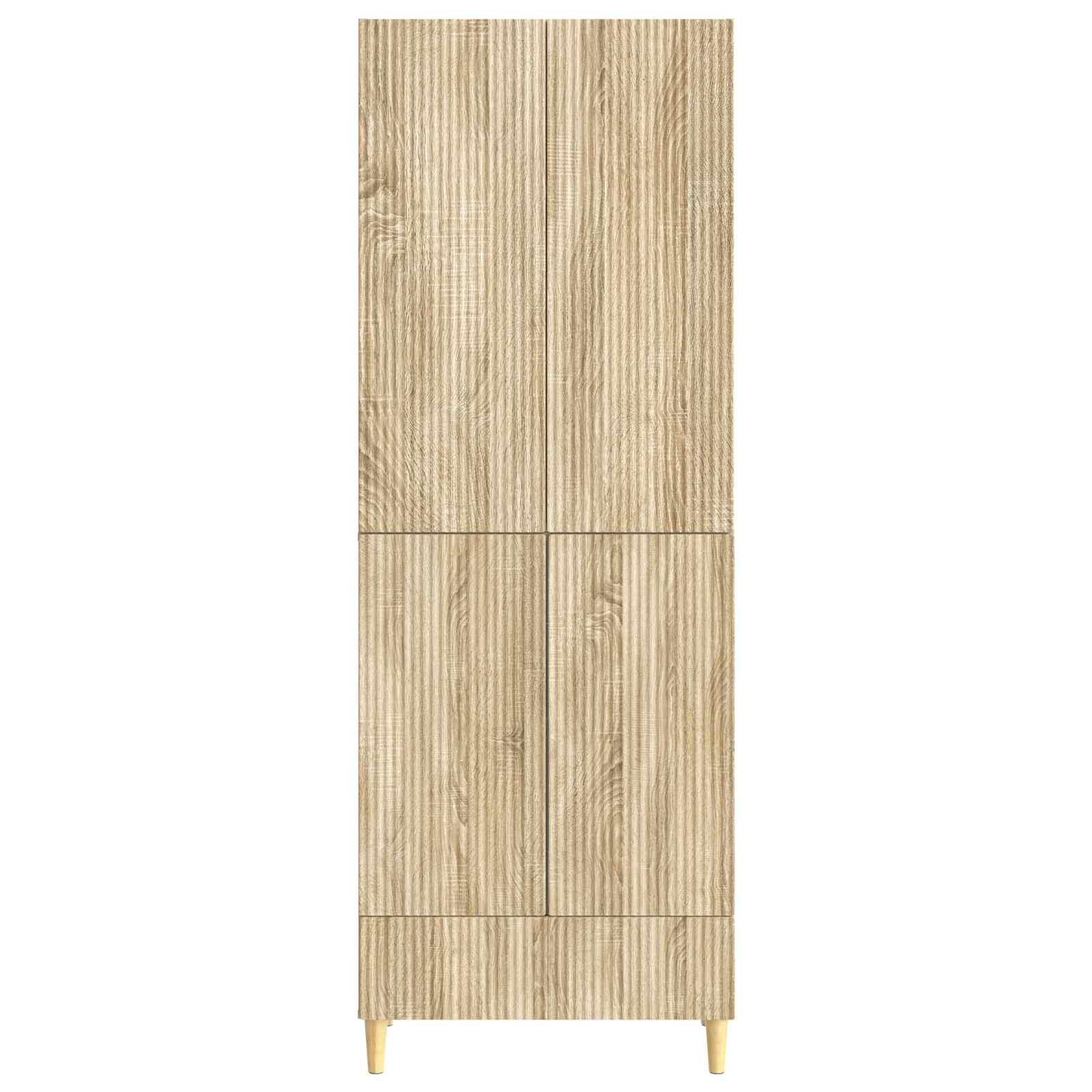 Schrankset 2 pcs 66 x 34,5 x 95 cm Holzwerkstoff