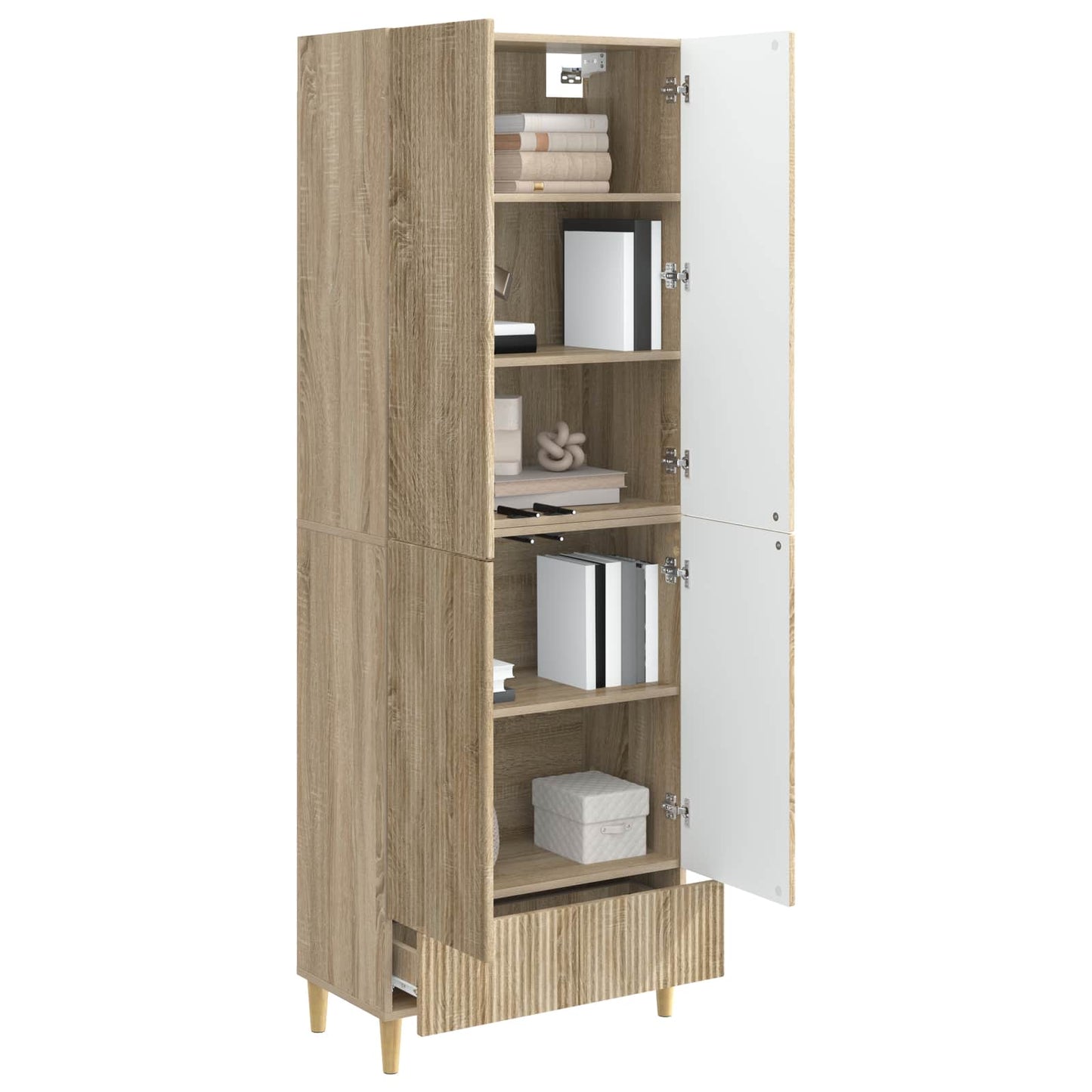 Schrankset 2 pcs 66 x 34,5 x 95 cm Holzwerkstoff