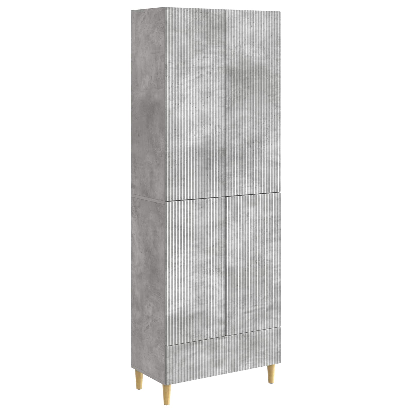 Schrankset 2 pcs 66 x 34,5 x 95 cm Holzwerkstoff