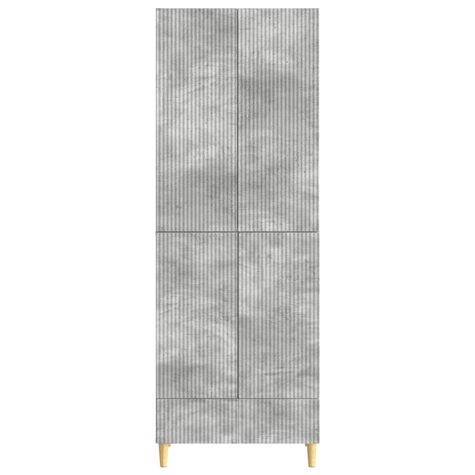 Schrankset 2 pcs 66 x 34,5 x 95 cm Holzwerkstoff