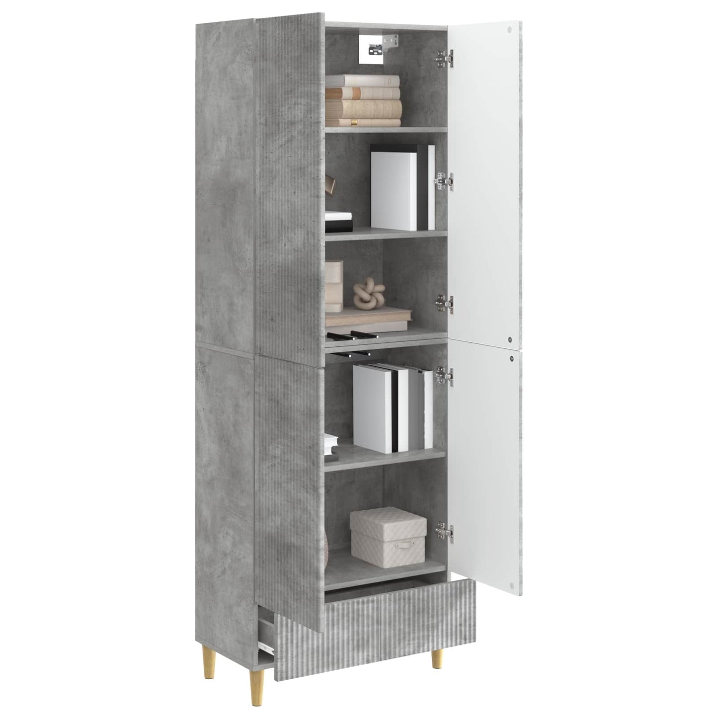 Schrankset 2 pcs 66 x 34,5 x 95 cm Holzwerkstoff