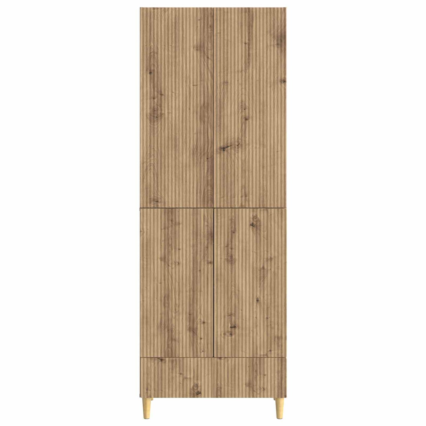Schrankset 2 Stk. Artisan-Eiche Holzwerkstoff