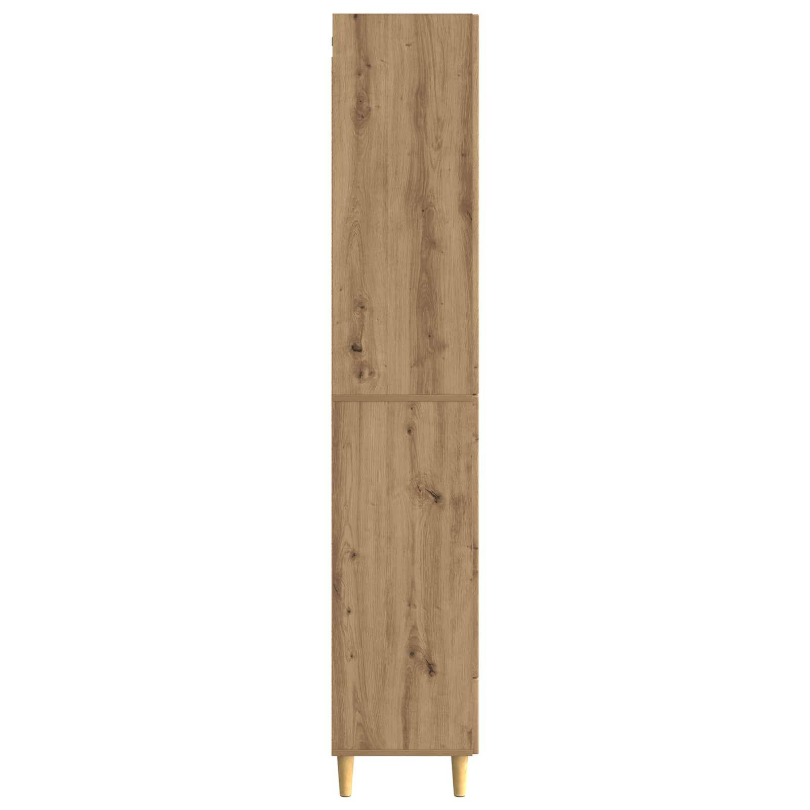 Schrankset 2 Stk. Artisan-Eiche Holzwerkstoff
