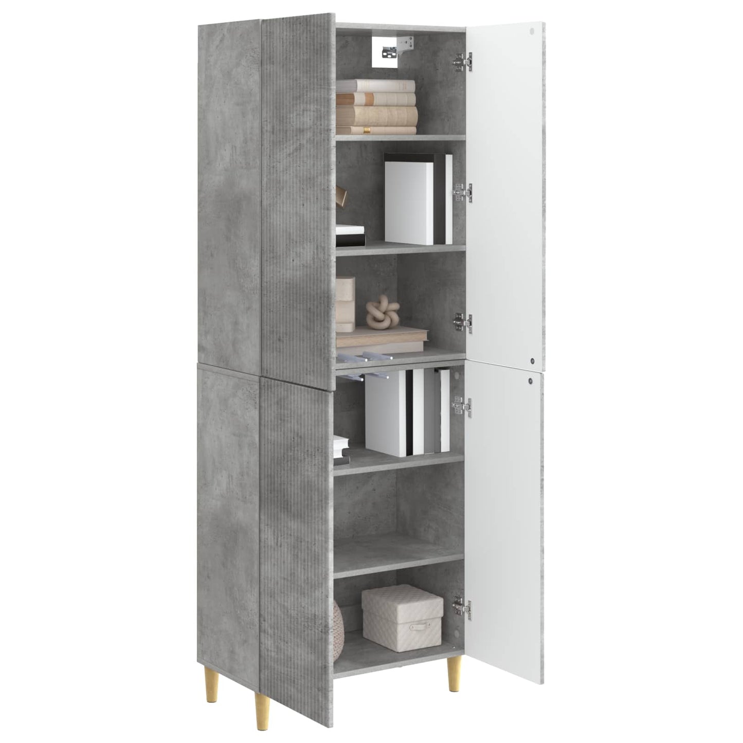 Schrankset 2 pcs 66 x 34,5 x 90 cm Holzwerkstoff