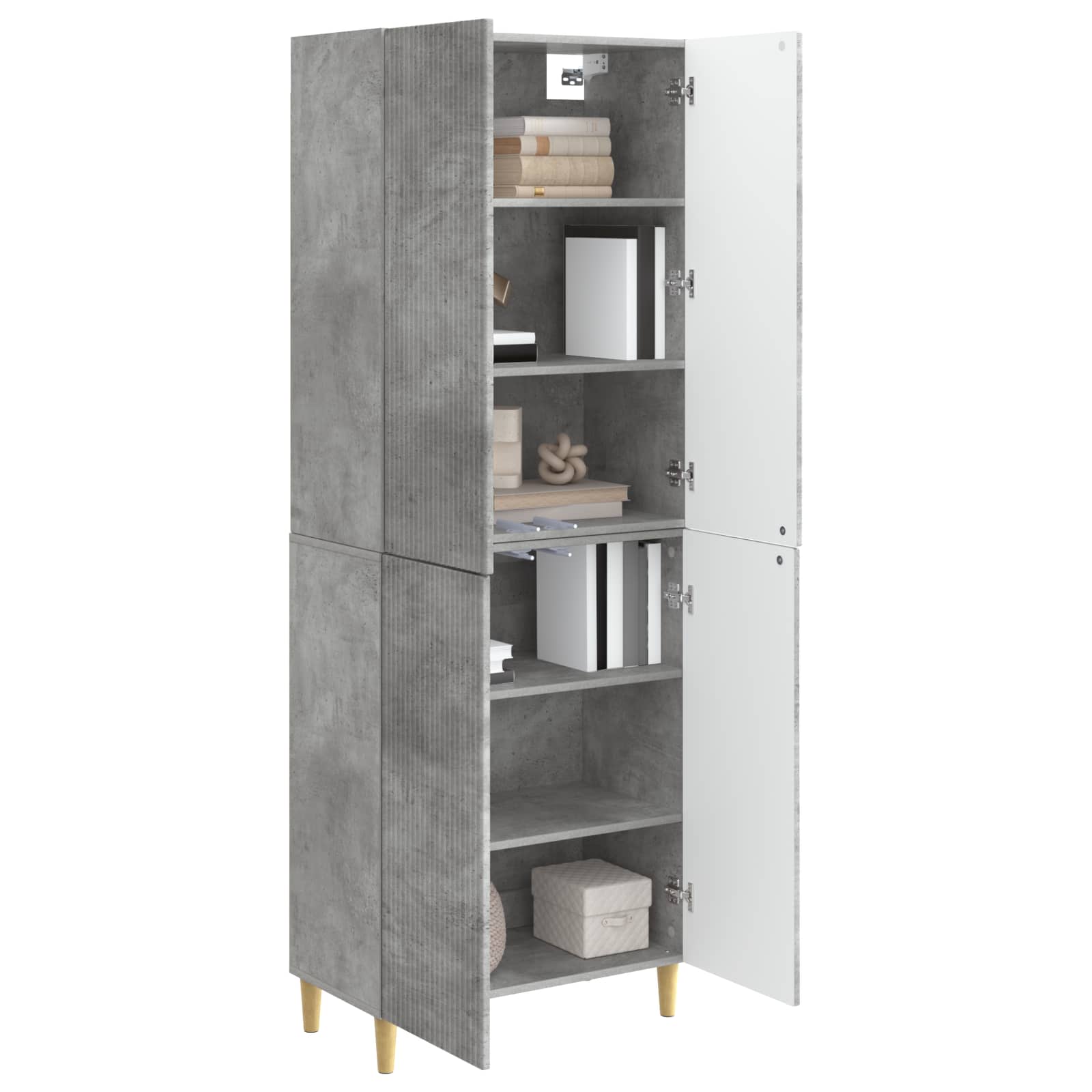 Schrankset 2 pcs 66 x 34,5 x 90 cm Holzwerkstoff