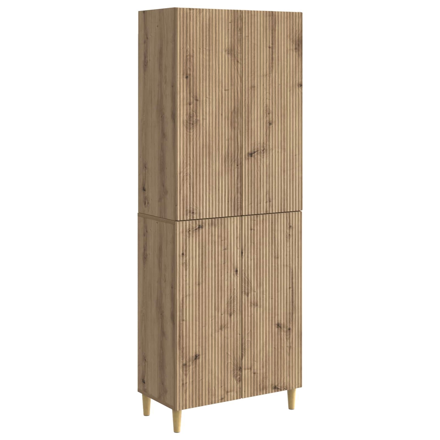 Schrankset 2 Stk. Artisan-Eiche Holzwerkstoff