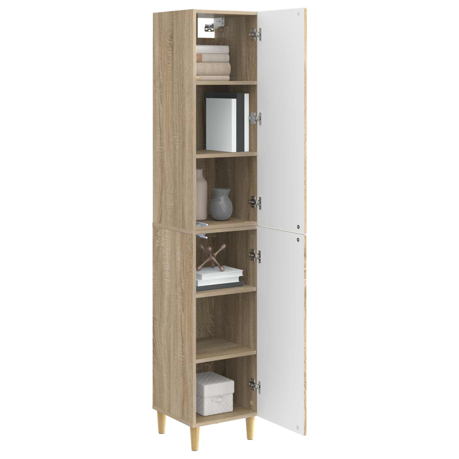 Schrankset 2 stk. Holzwerkstoff