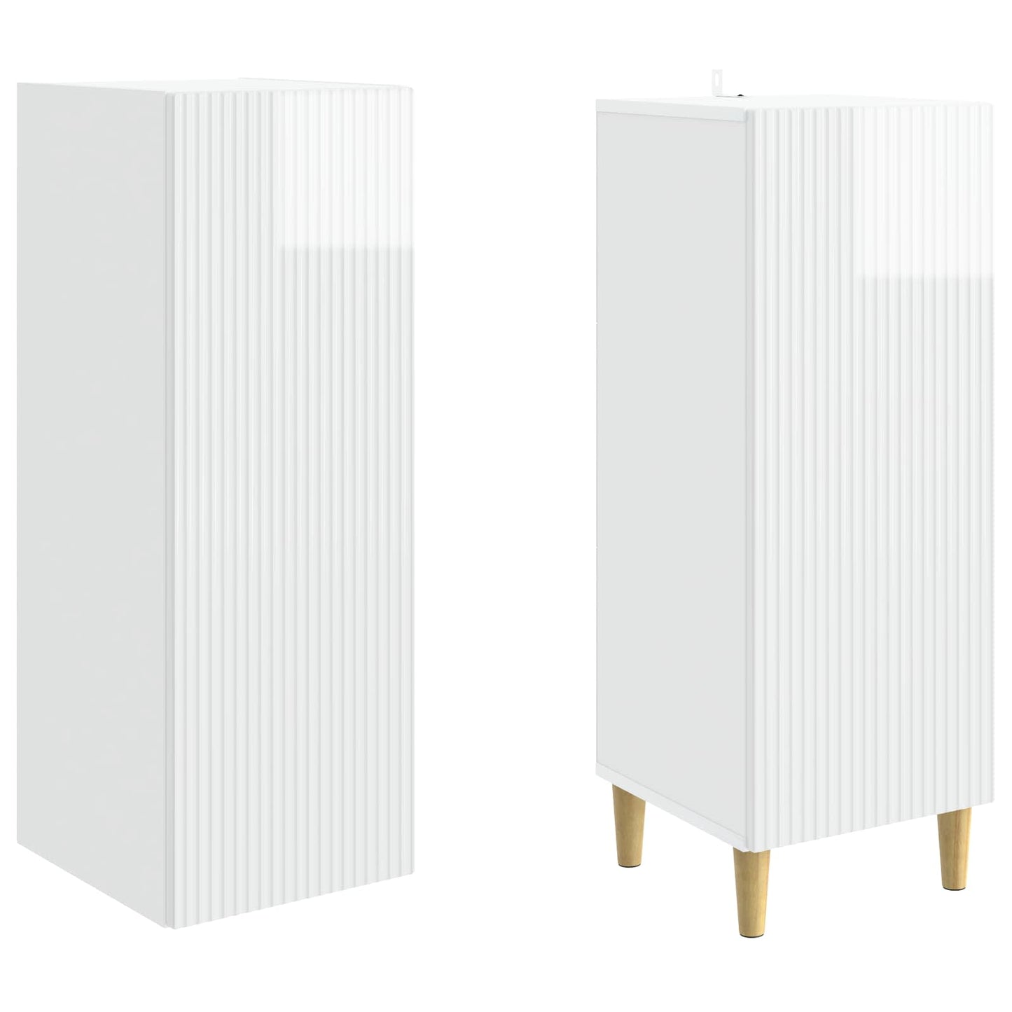 Schrankset 2 pcs 33 x 34,5 x 90 cm Holzwerkstoff