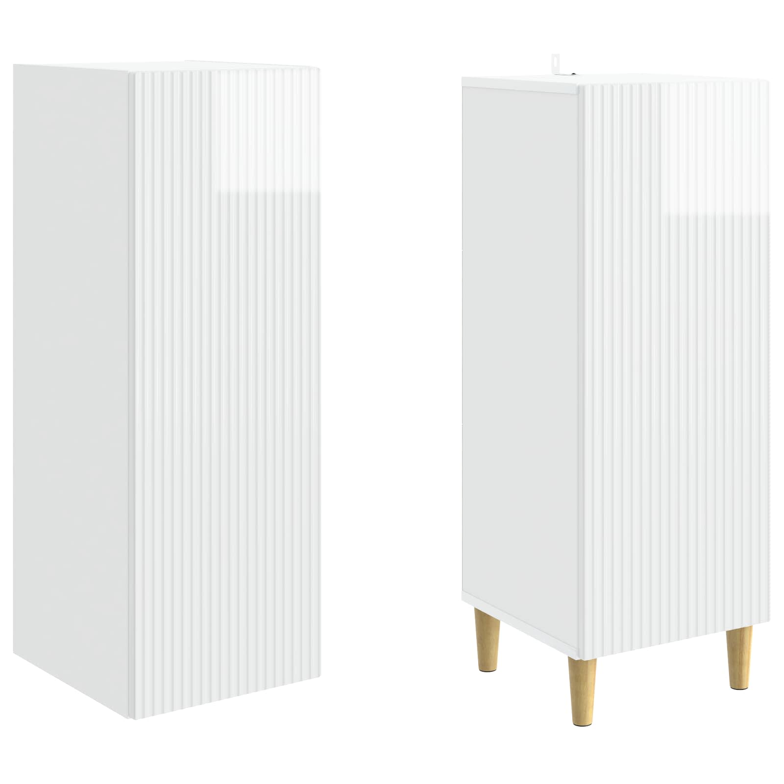 Schrankset 2 pcs 33 x 34,5 x 90 cm Holzwerkstoff