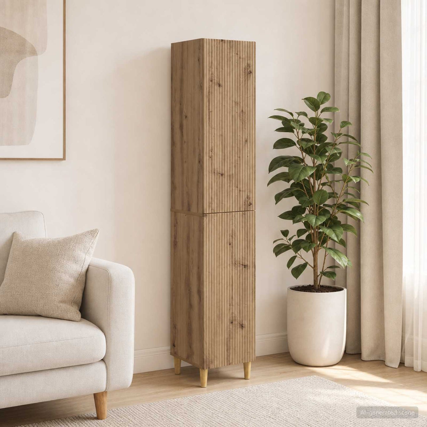 Schrankset 2 stk. Holzwerkstoff