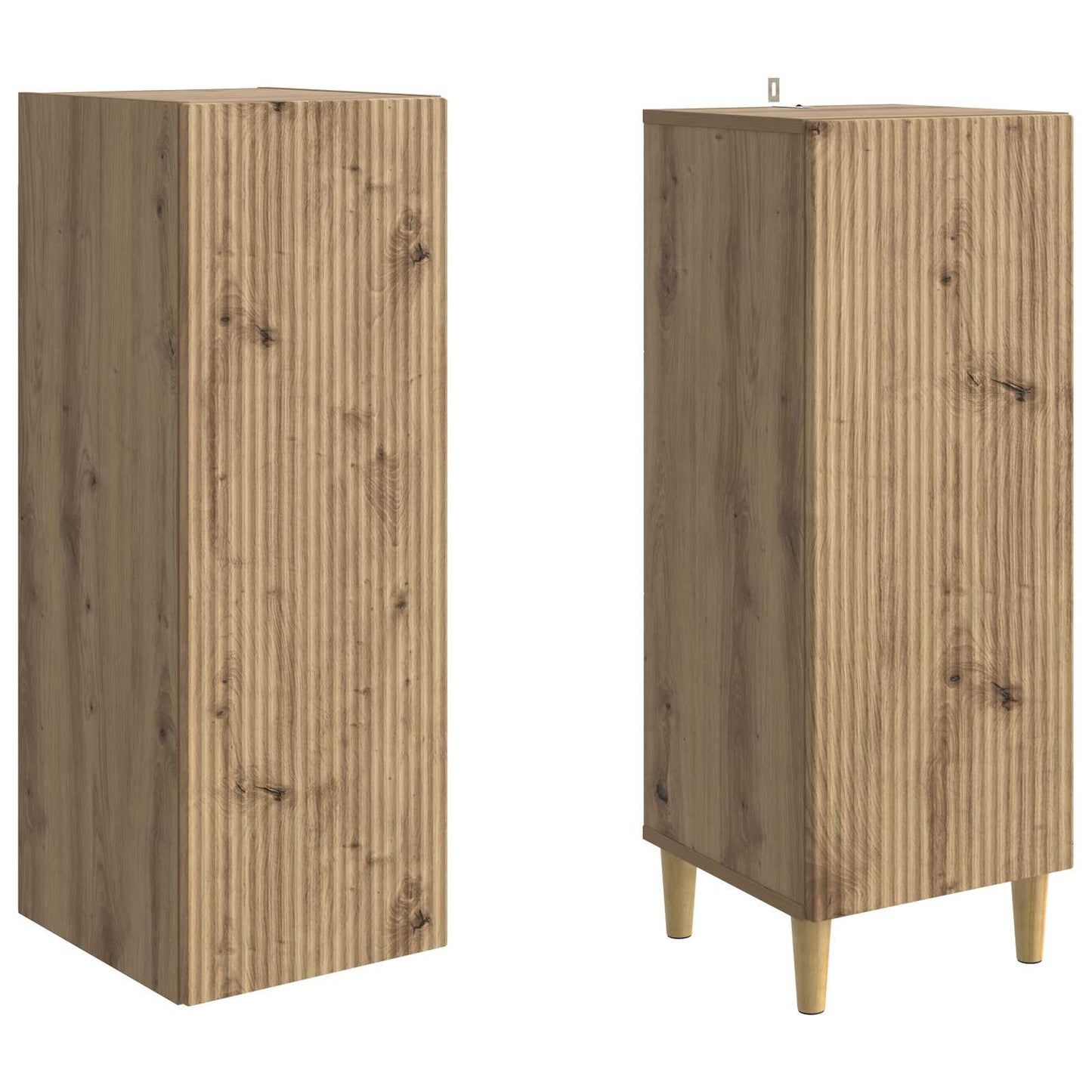 Schrankset 2 stk. Holzwerkstoff