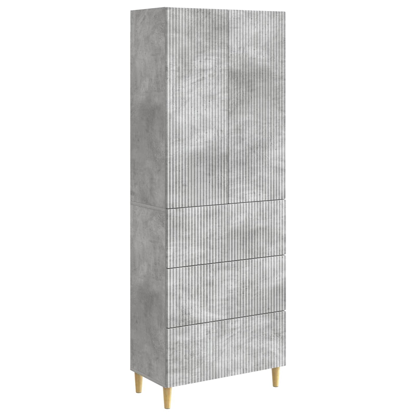 Schrankset 2 pcs 66 x 34,5 x 90 cm Holzwerkstoff