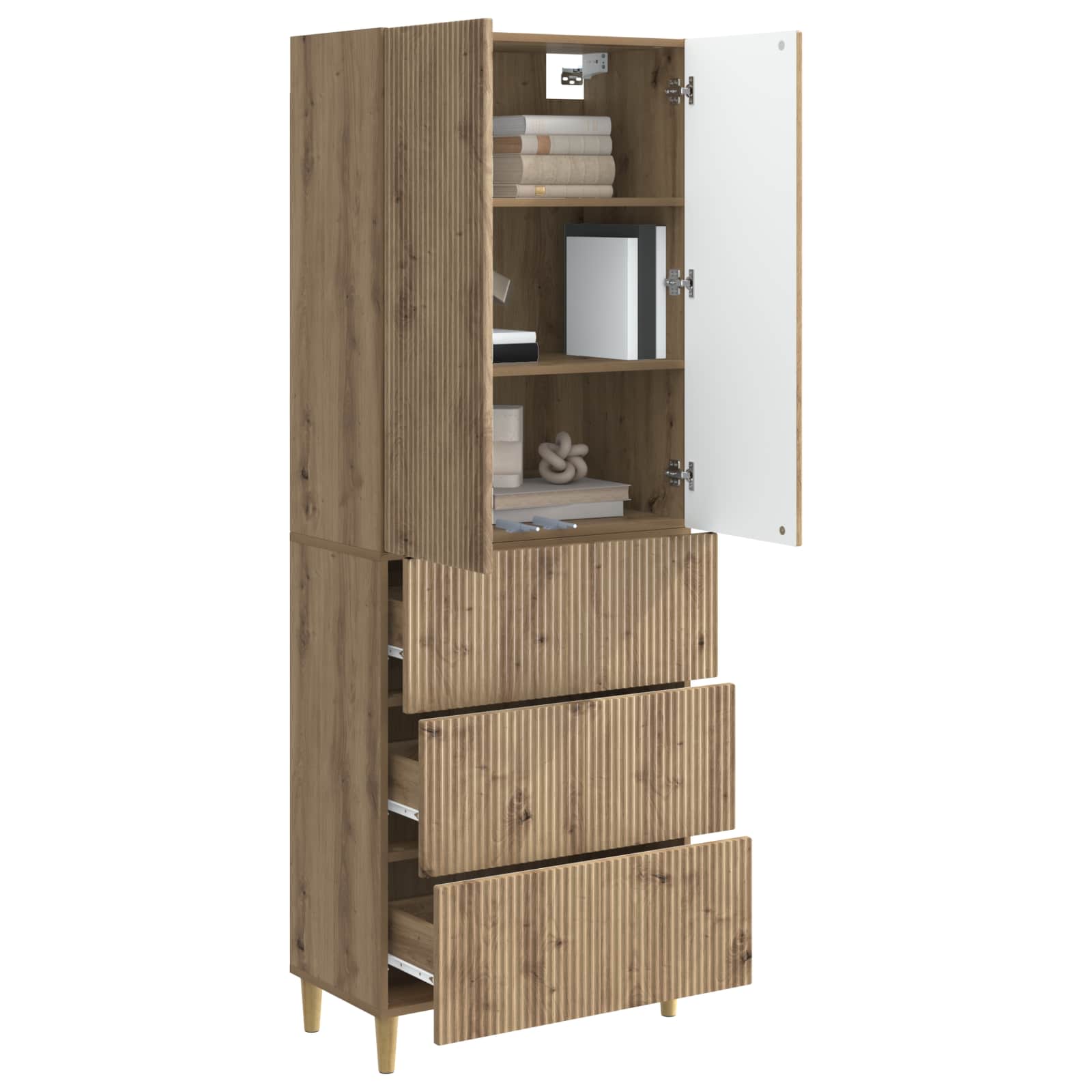Schrankset 2 Stk. Holzwerkstoff