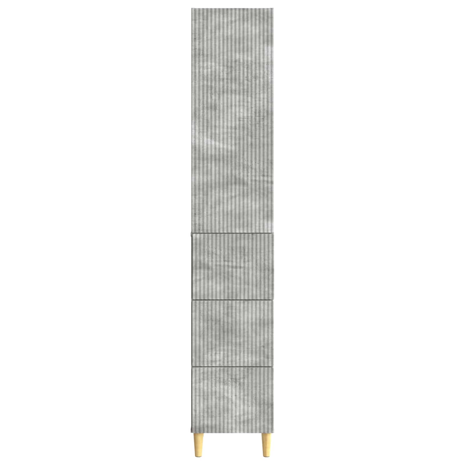 Schrankset 2 pcs 33 x 34,5 x 90 cm Holzwerkstoff