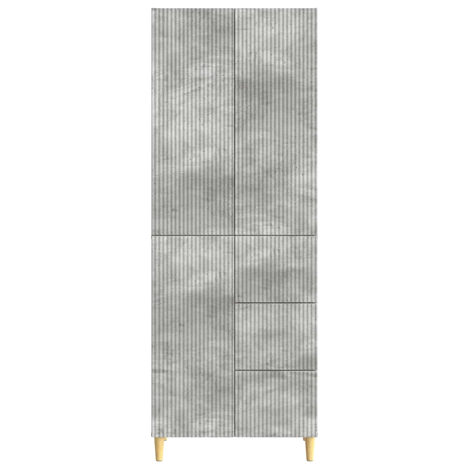 Schrankset 2 pcs 66 x 34,5 x 90 cm Holzwerkstoff