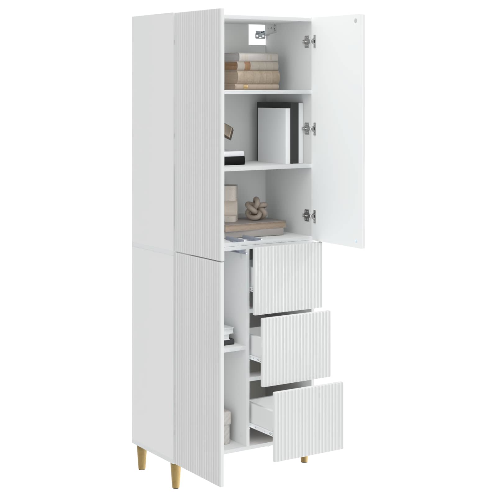 Schrankset 2 stk. Holzwerkstoff