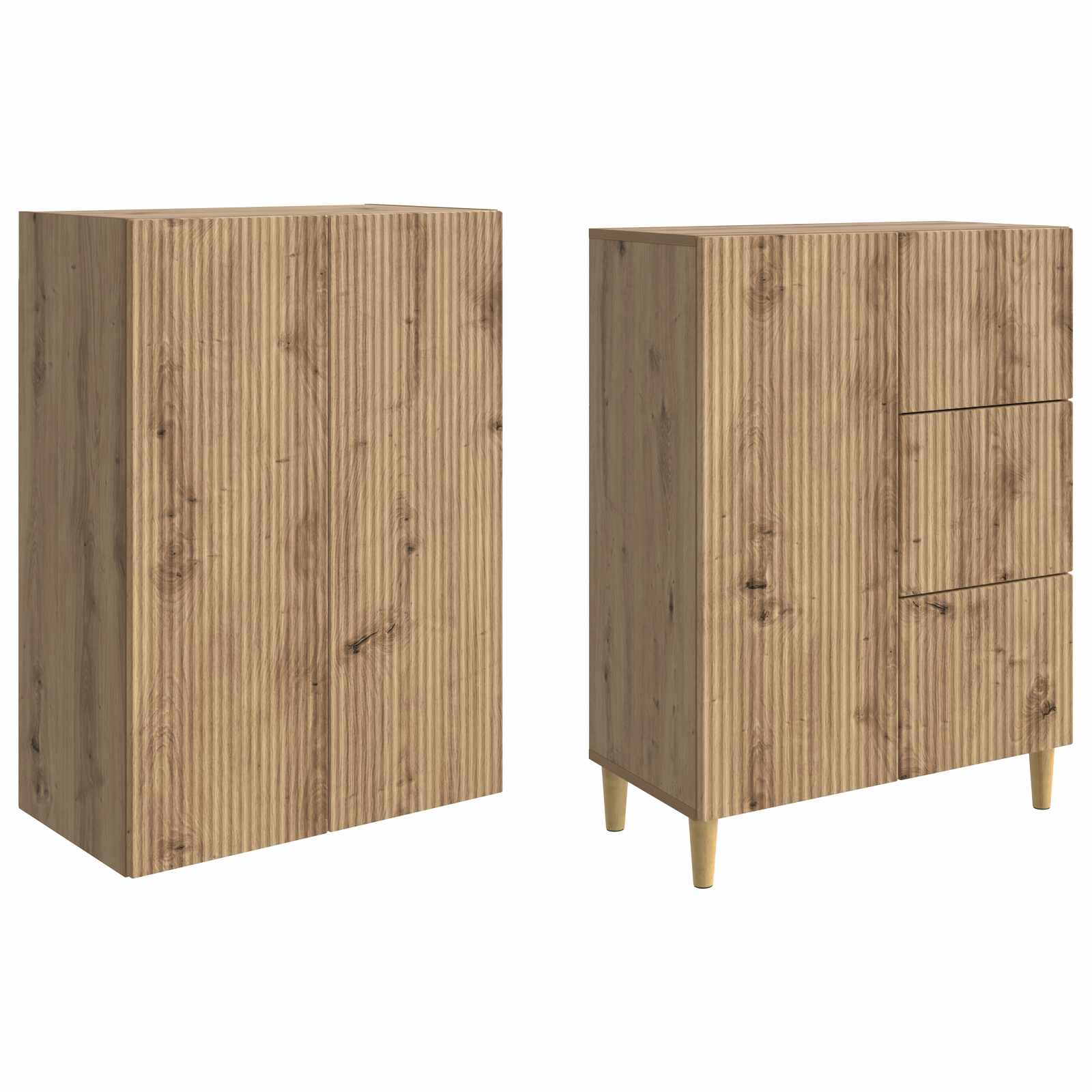 Schrankset 2 Stk. Holzwerkstoff