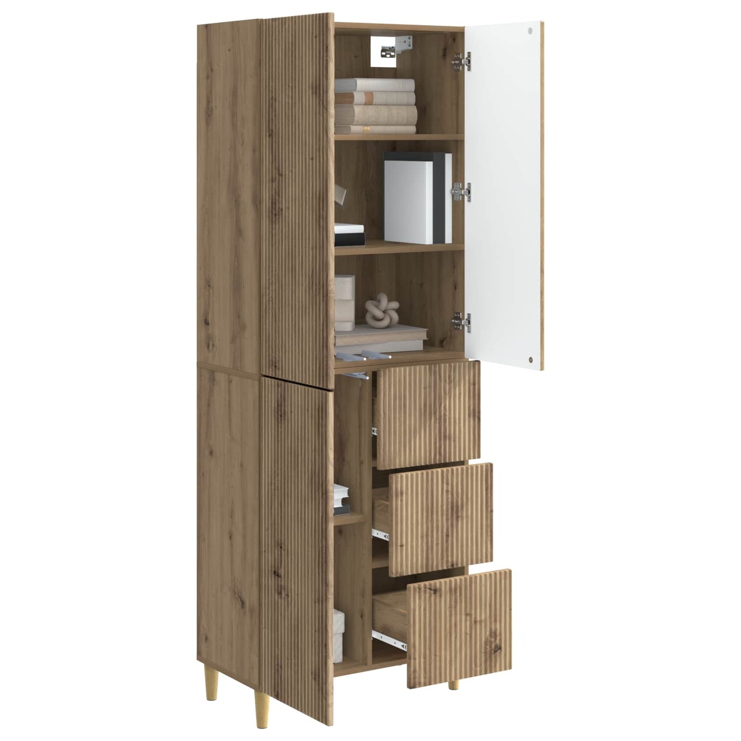Schrankset 2 Stk. Holzwerkstoff