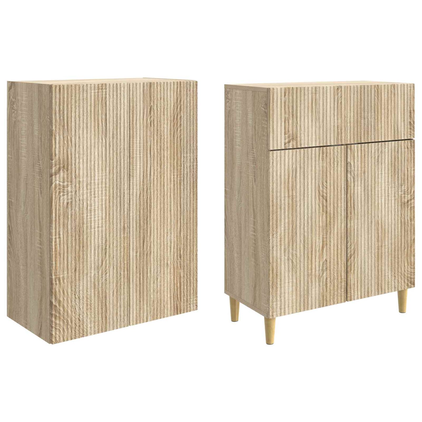 Schrankset 2 pcs 66 x 34,5 x 90 cm Holzwerkstoff