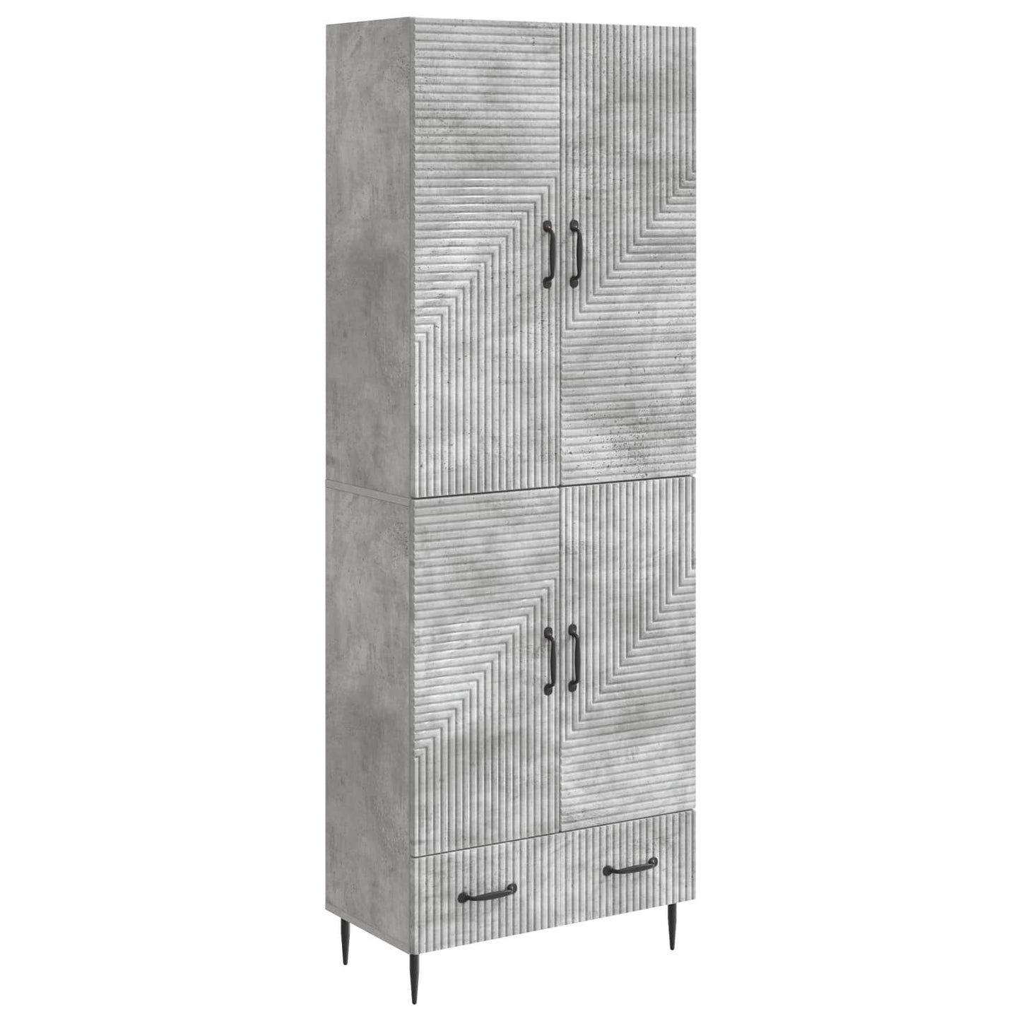 Schrankset 2 pcs 66 x 34,5 x 95 cm Holzwerkstoff