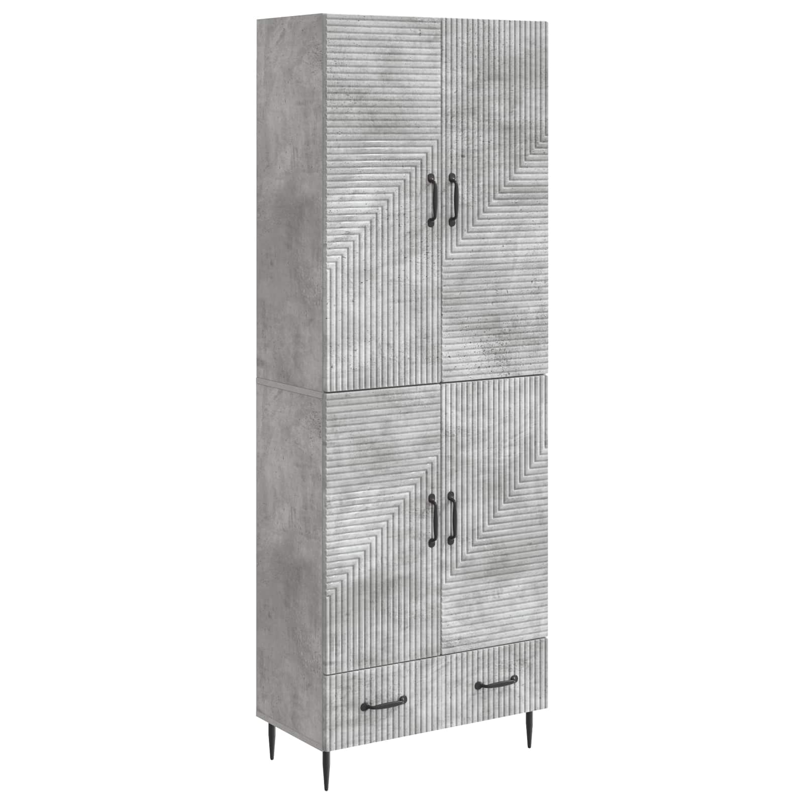 Schrankset 2 pcs 66 x 34,5 x 95 cm Holzwerkstoff
