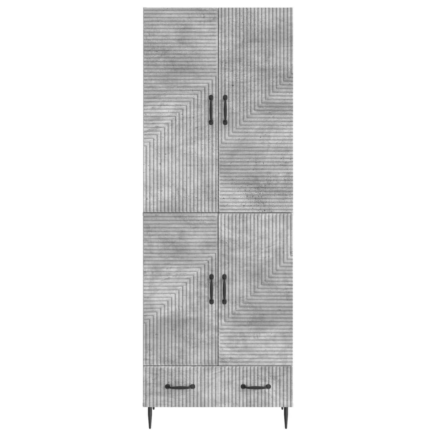Schrankset 2 pcs 66 x 34,5 x 95 cm Holzwerkstoff