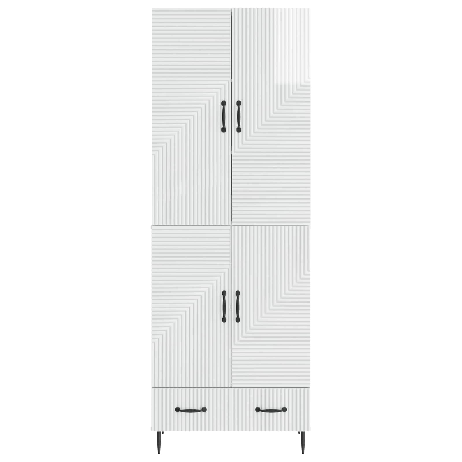 Schrankset 2 pcs 66 x 34,5 x 95 cm Holzwerkstoff