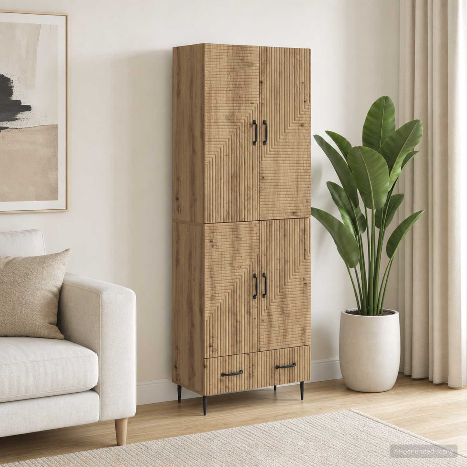 Schrankset 2 Stk. Holzwerkstoff