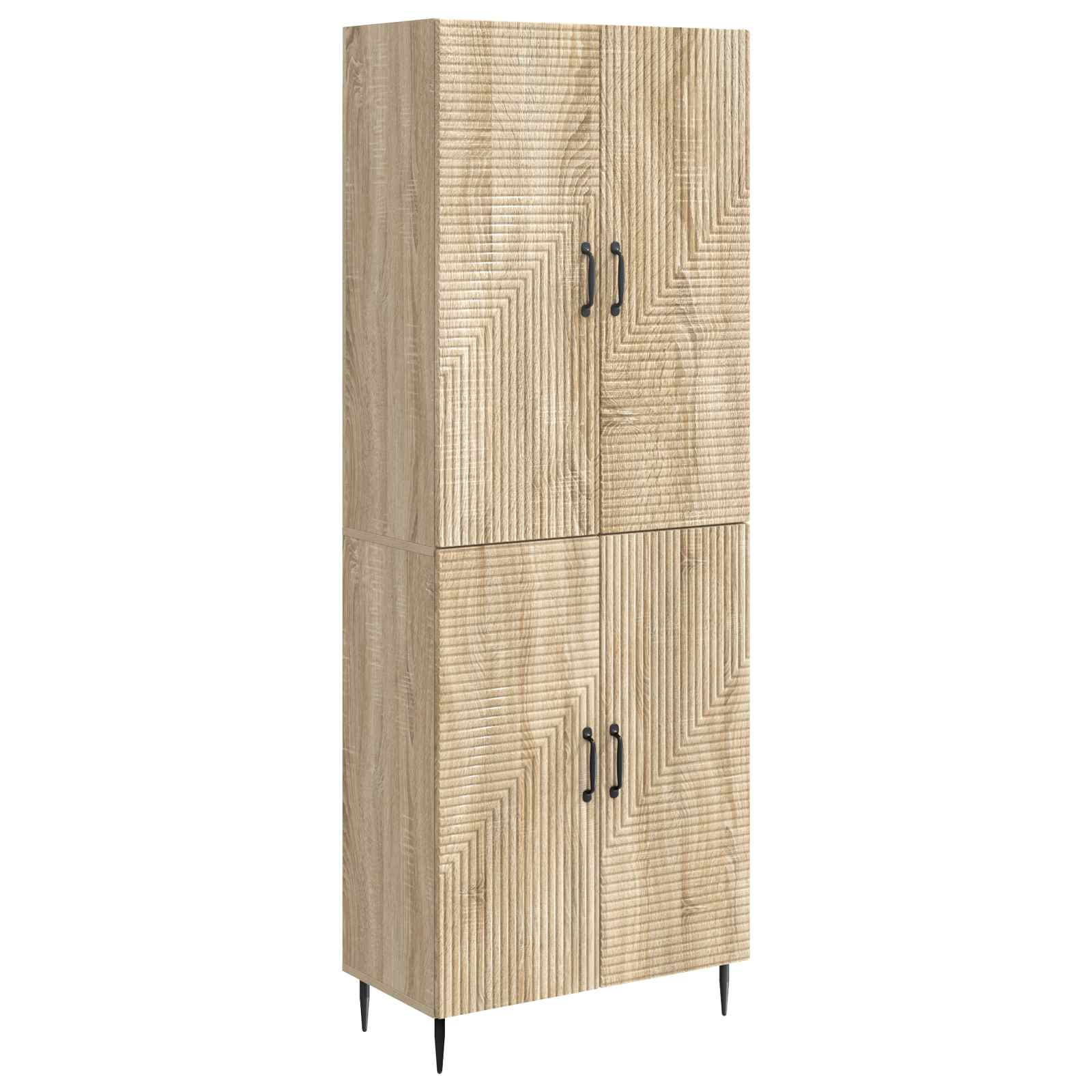 Schrankset 2 pcs 66 x 34,5 x 89,5 cm Holzwerkstoff