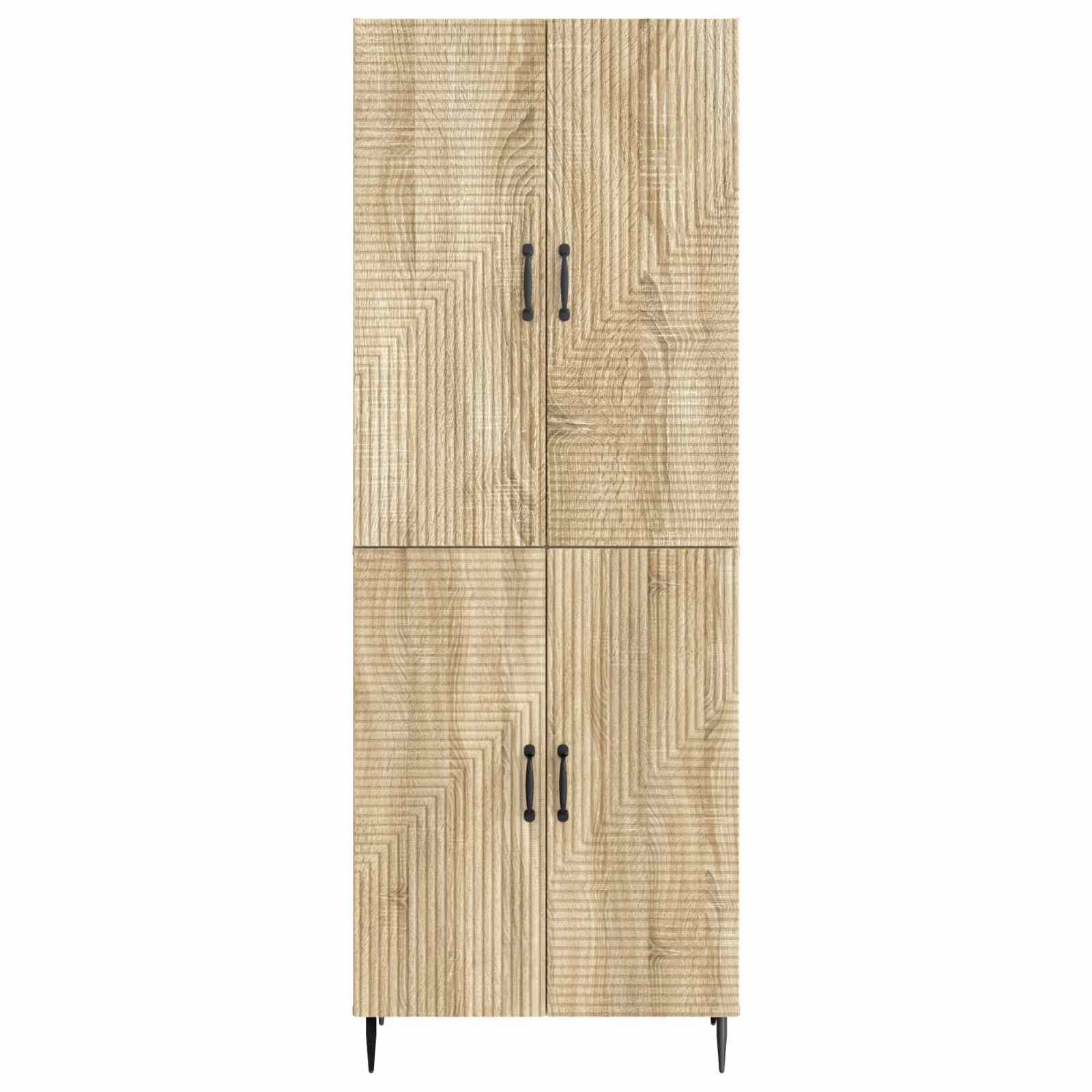 Schrankset 2 pcs 66 x 34,5 x 89,5 cm Holzwerkstoff