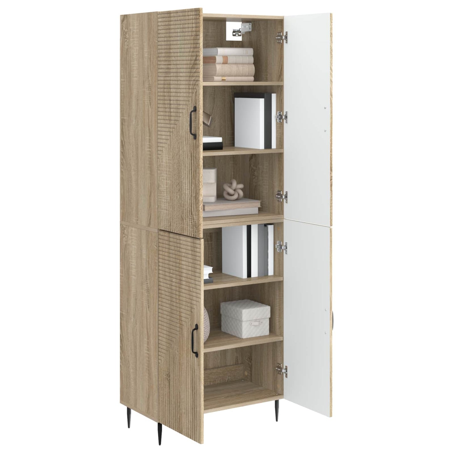 Schrankset 2 pcs 66 x 34,5 x 89,5 cm Holzwerkstoff